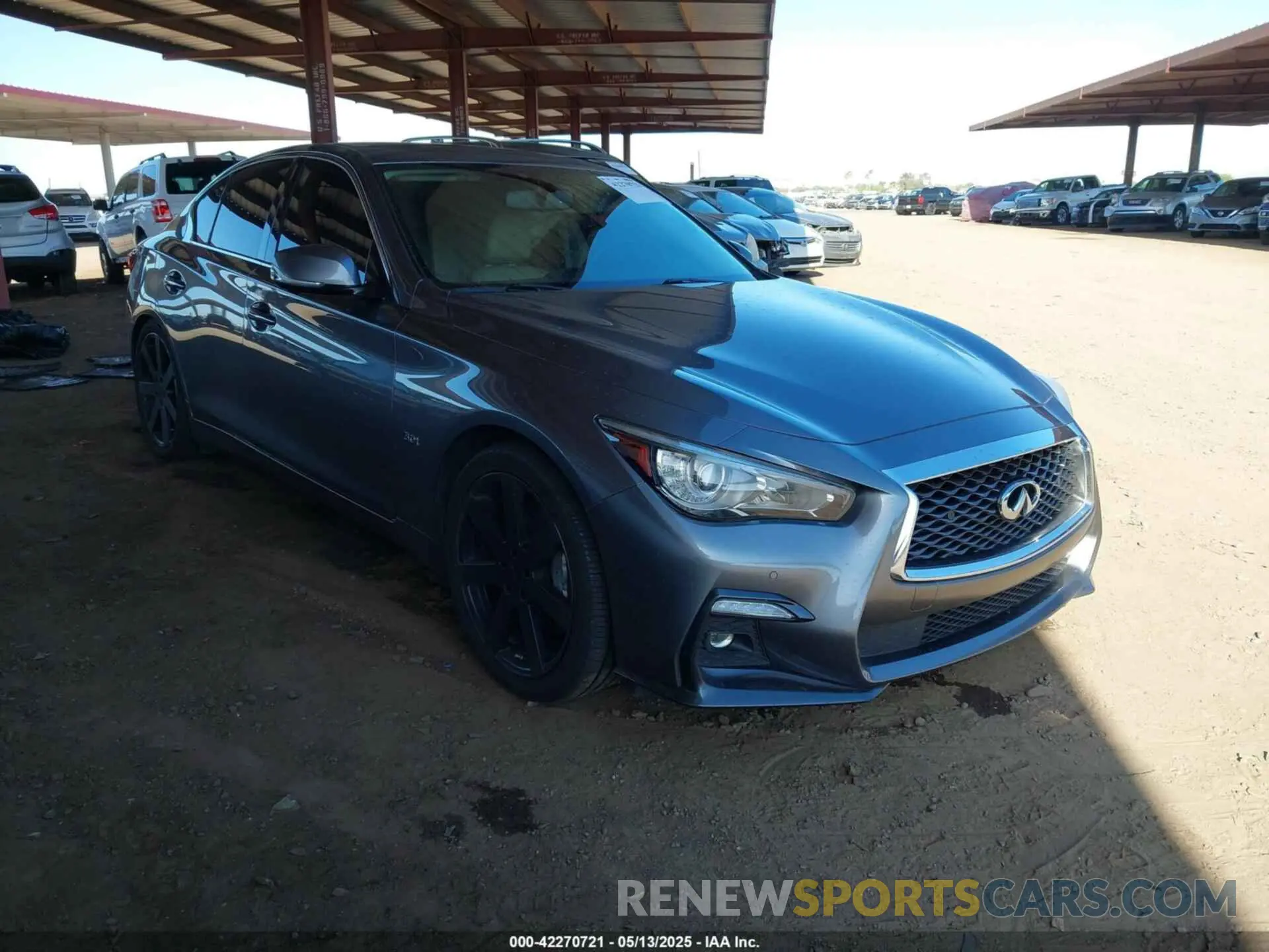 1 Photograph of a damaged car JN1EV7AP8LM200197 INFINITI Q50 2020