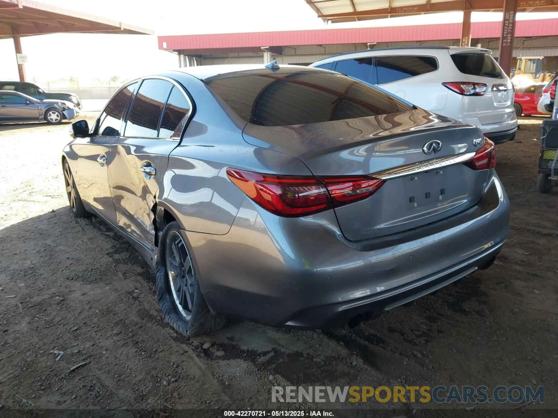 3 Photograph of a damaged car JN1EV7AP8LM200197 INFINITI Q50 2020