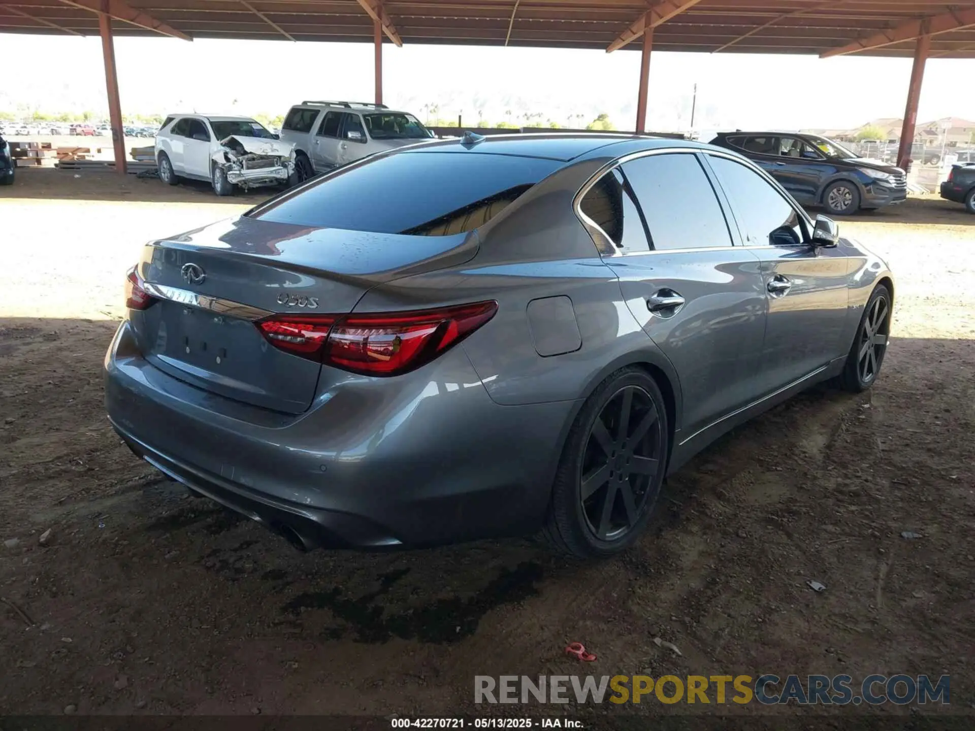 4 Photograph of a damaged car JN1EV7AP8LM200197 INFINITI Q50 2020