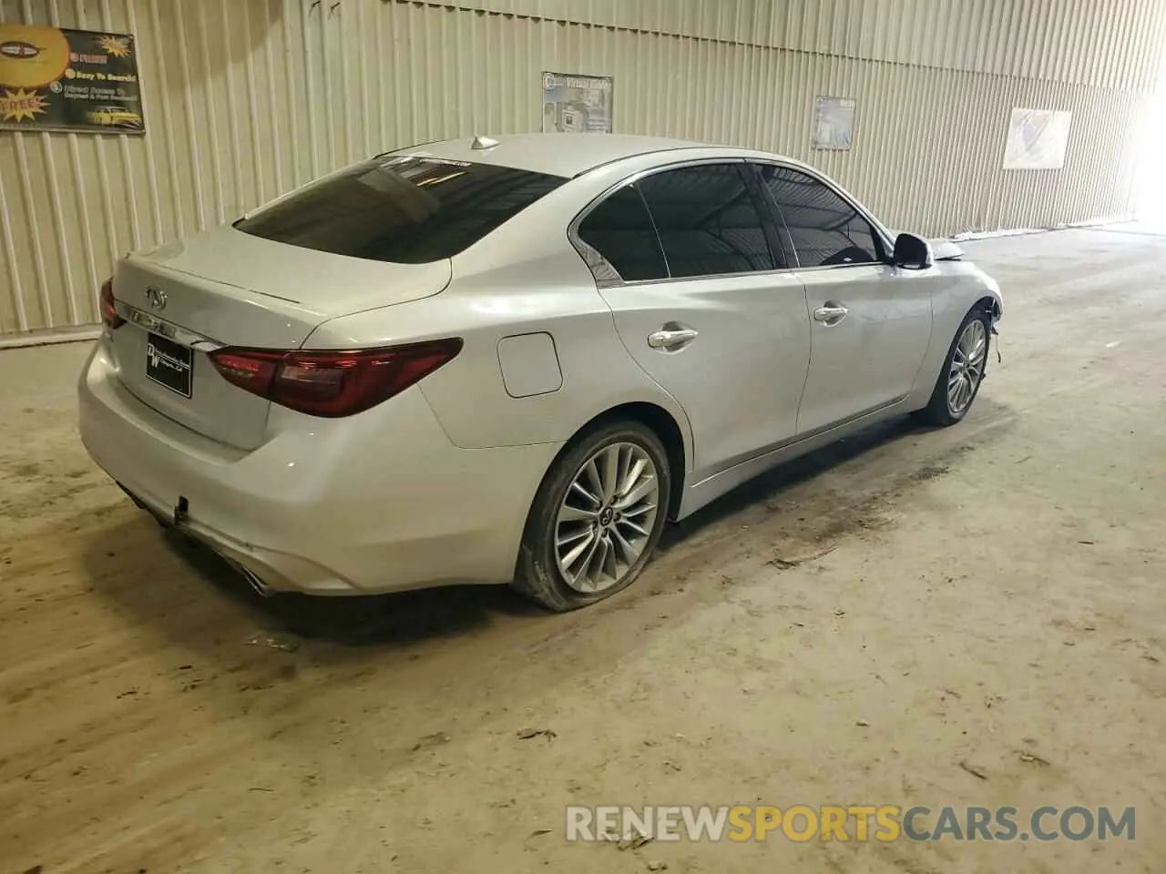 3 Photograph of a damaged car JN1EV7AP8LM205853 INFINITI Q50 2020