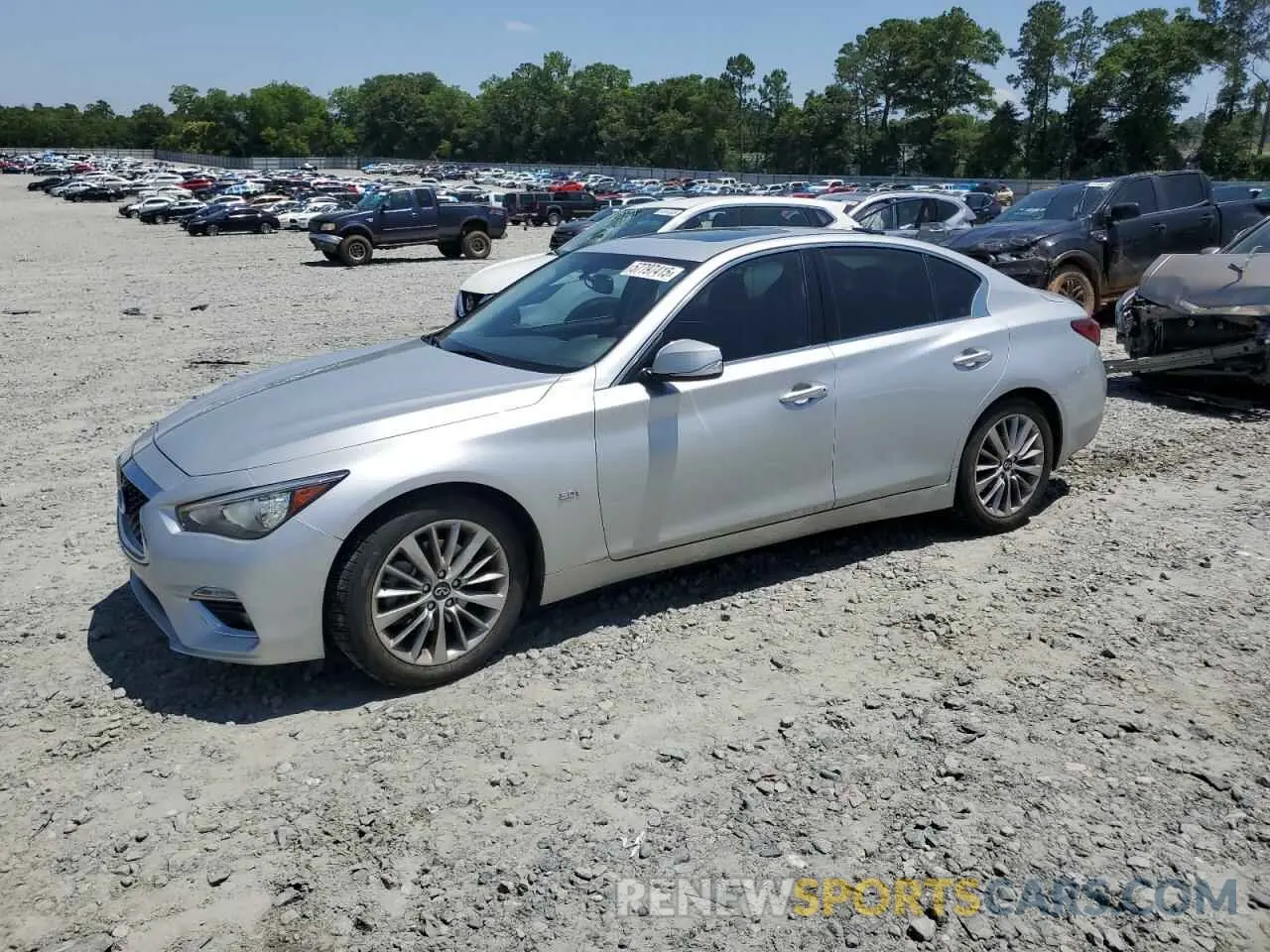 1 Photograph of a damaged car JN1EV7AP8LM206579 INFINITI Q50 2020