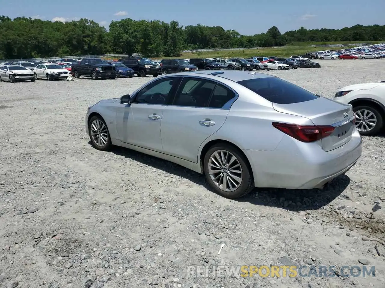 2 Photograph of a damaged car JN1EV7AP8LM206579 INFINITI Q50 2020