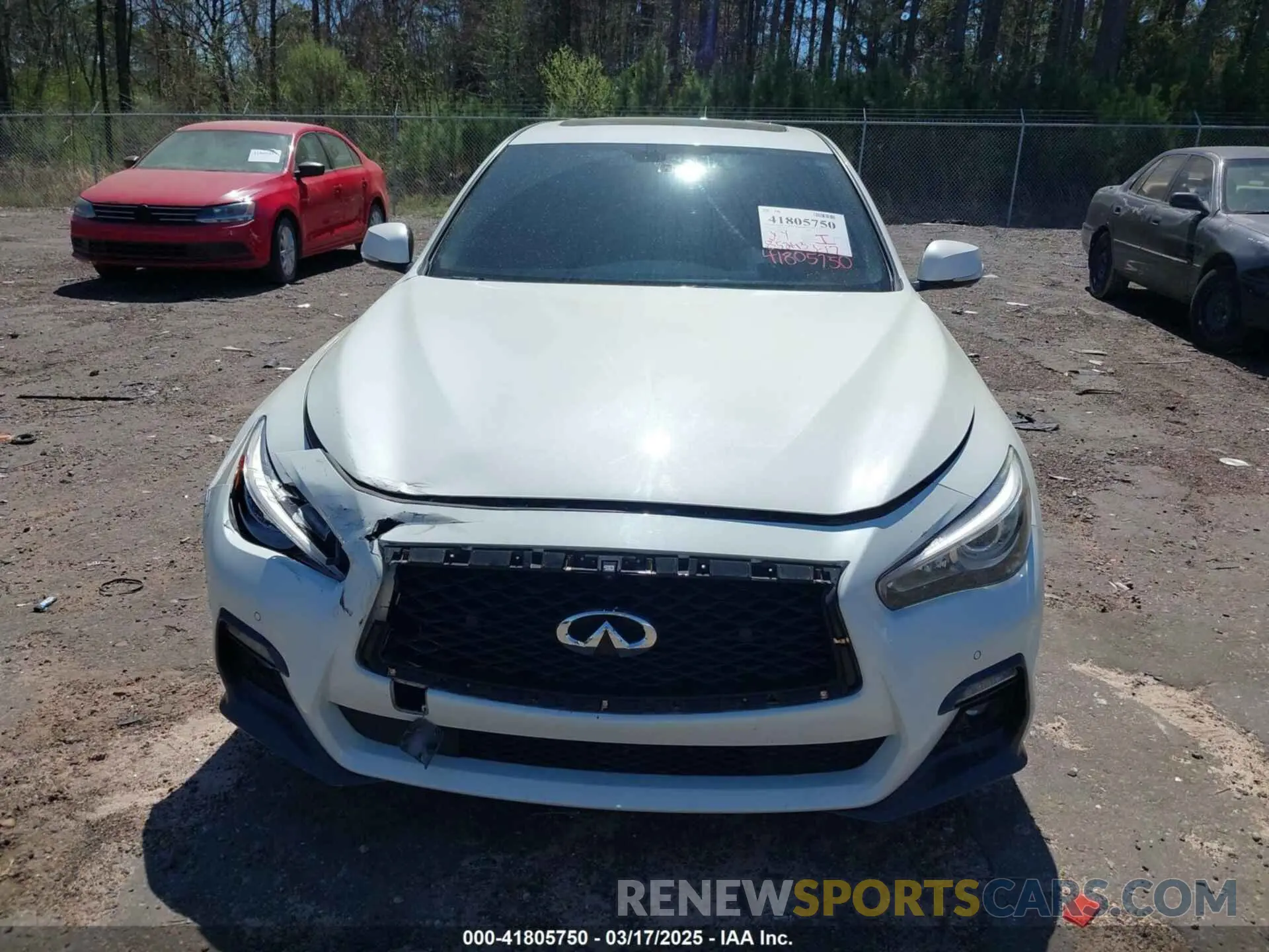 12 Photograph of a damaged car JN1EV7AP9LM203755 INFINITI Q50 2020