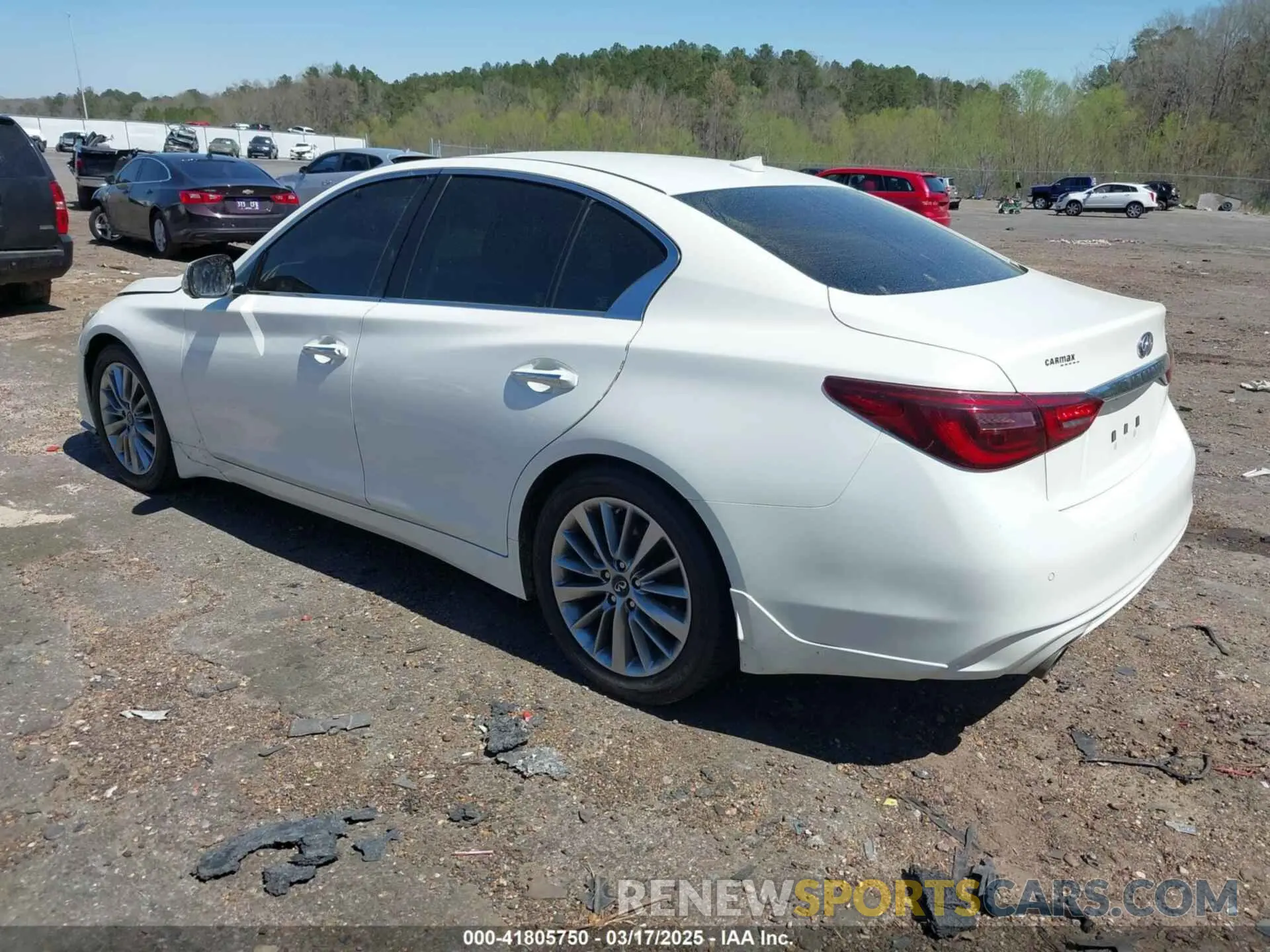 3 Photograph of a damaged car JN1EV7AP9LM203755 INFINITI Q50 2020