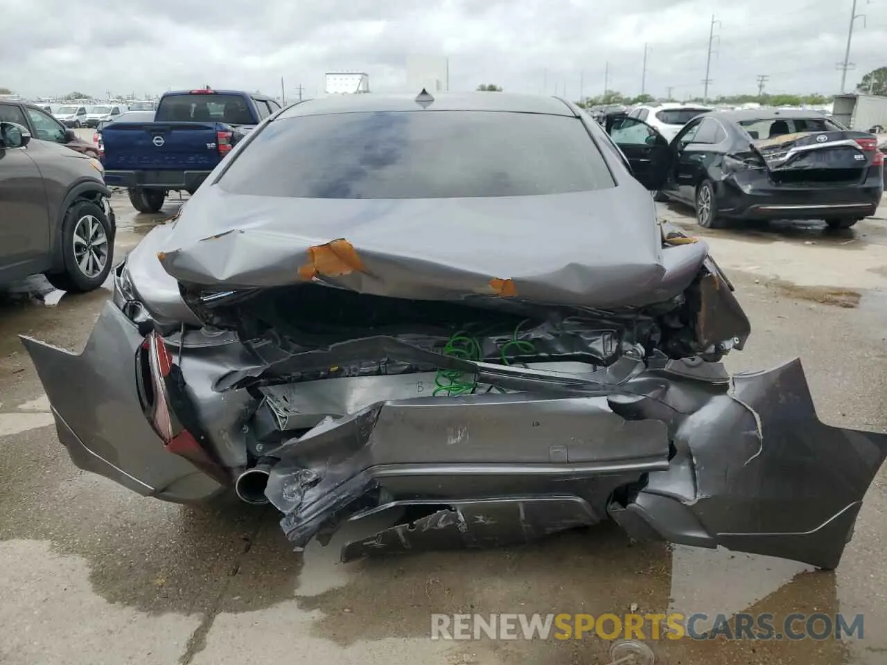 6 Photograph of a damaged car JN1EV7AP9LM205019 INFINITI Q50 2020