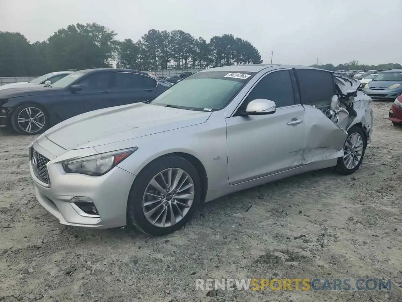 1 Photograph of a damaged car JN1EV7AP9LM206686 INFINITI Q50 2020