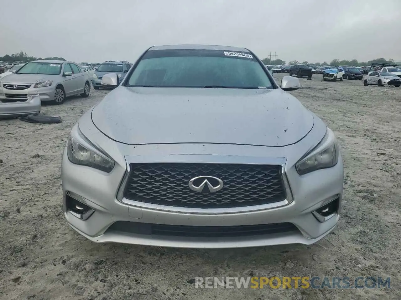 5 Photograph of a damaged car JN1EV7AP9LM206686 INFINITI Q50 2020