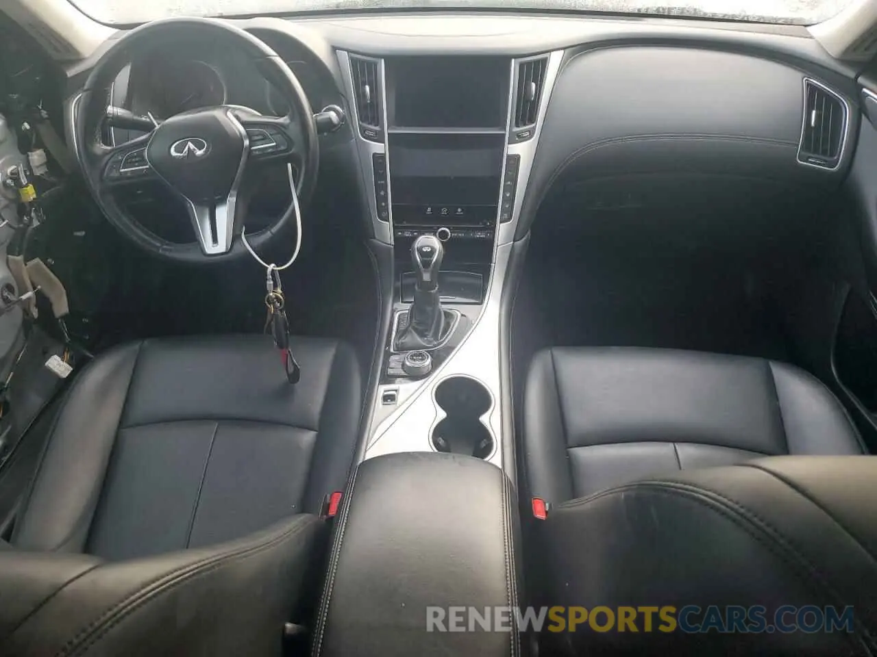 8 Photograph of a damaged car JN1EV7AP9LM206686 INFINITI Q50 2020