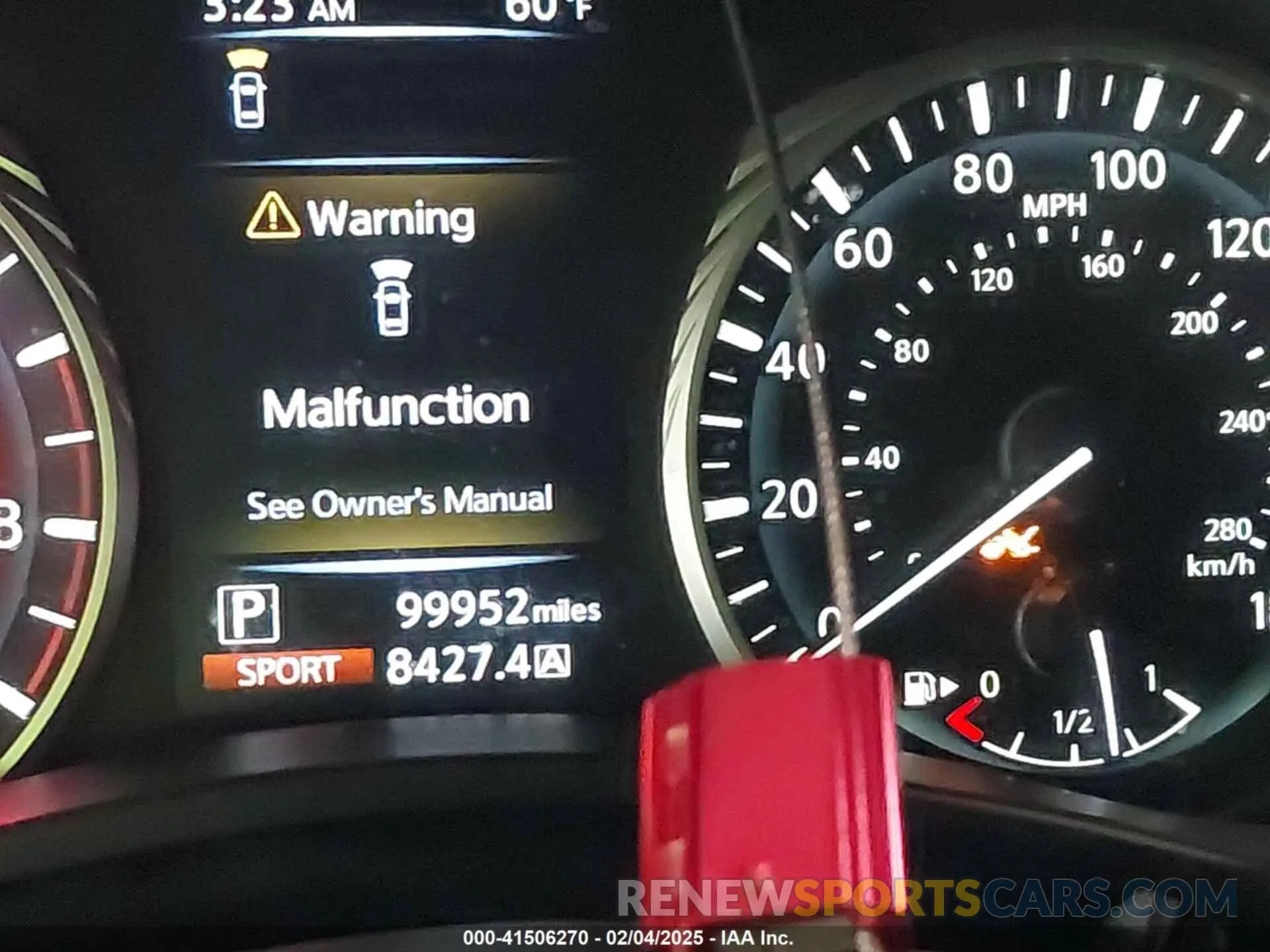 15 Photograph of a damaged car JN1EV7AP9LM207725 INFINITI Q50 2020