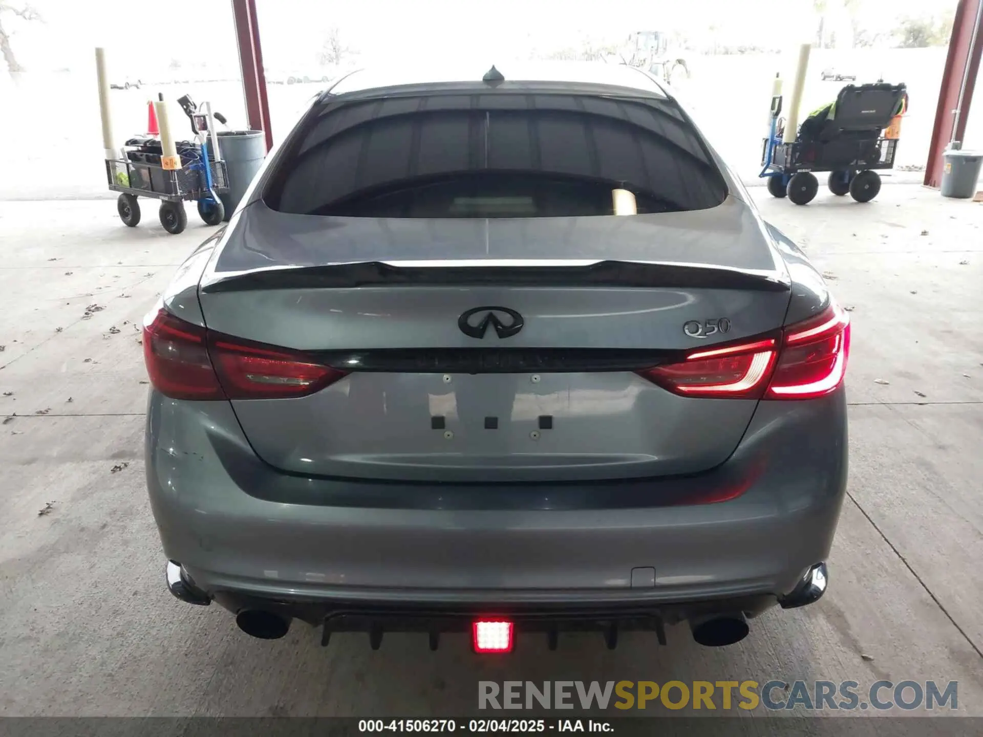 16 Photograph of a damaged car JN1EV7AP9LM207725 INFINITI Q50 2020