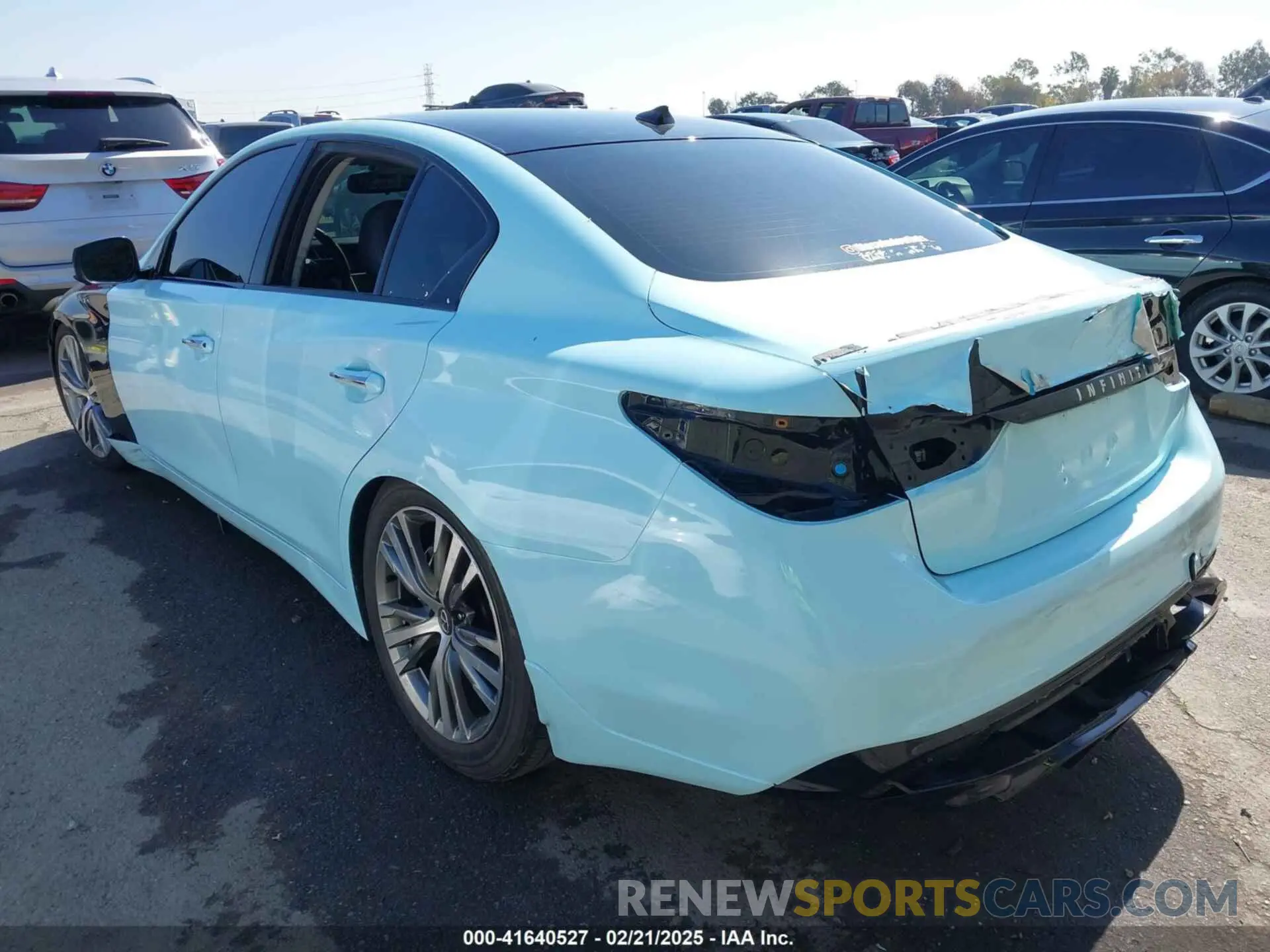 3 Photograph of a damaged car JN1EV7AP9LM207997 INFINITI Q50 2020