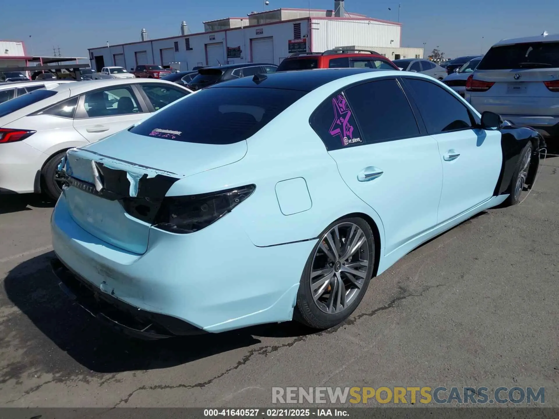 4 Photograph of a damaged car JN1EV7AP9LM207997 INFINITI Q50 2020