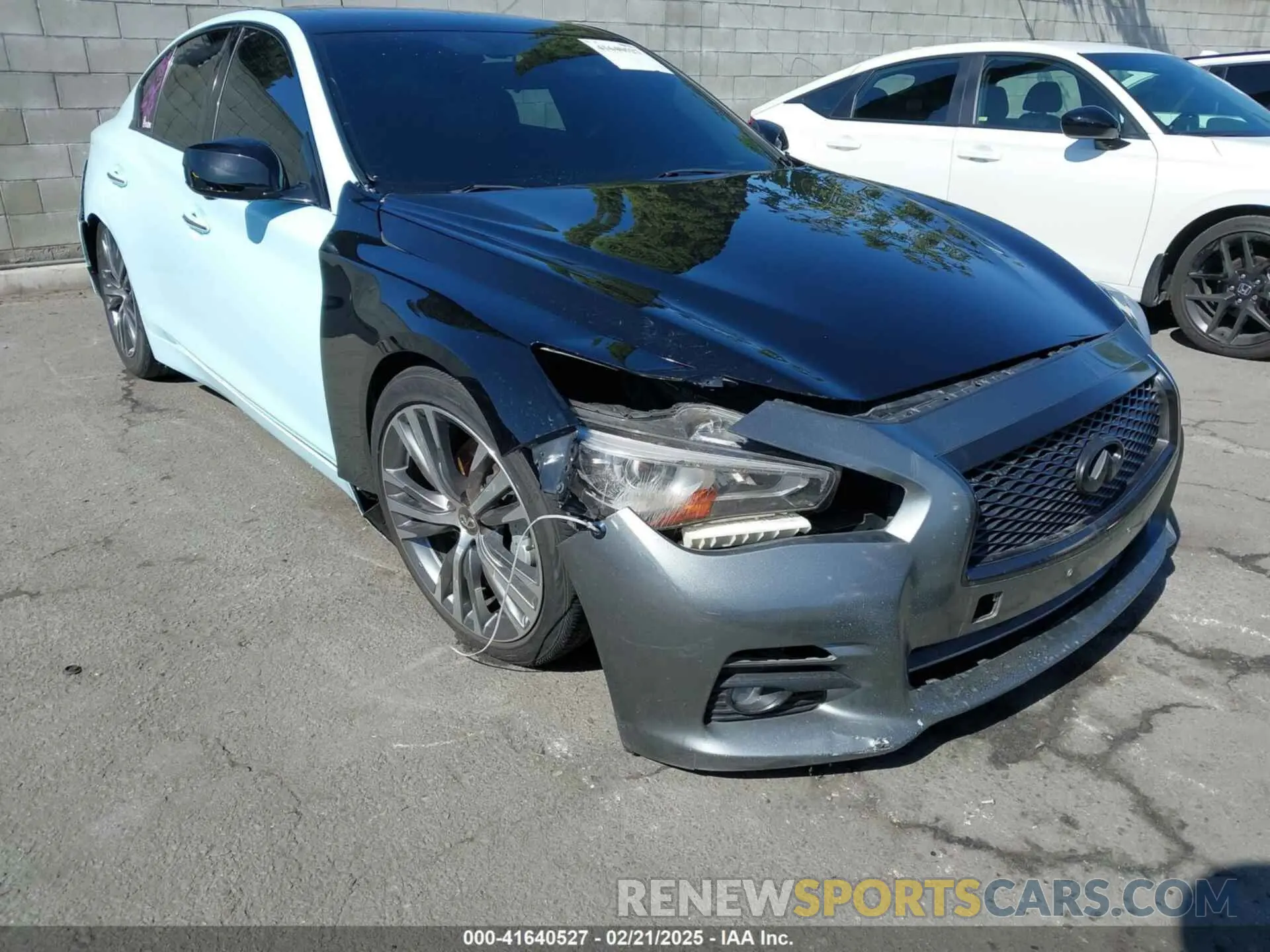 6 Photograph of a damaged car JN1EV7AP9LM207997 INFINITI Q50 2020