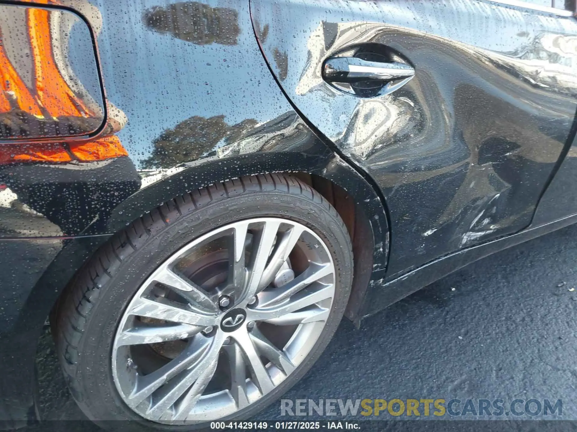 12 Photograph of a damaged car JN1EV7APXLM201187 INFINITI Q50 2020