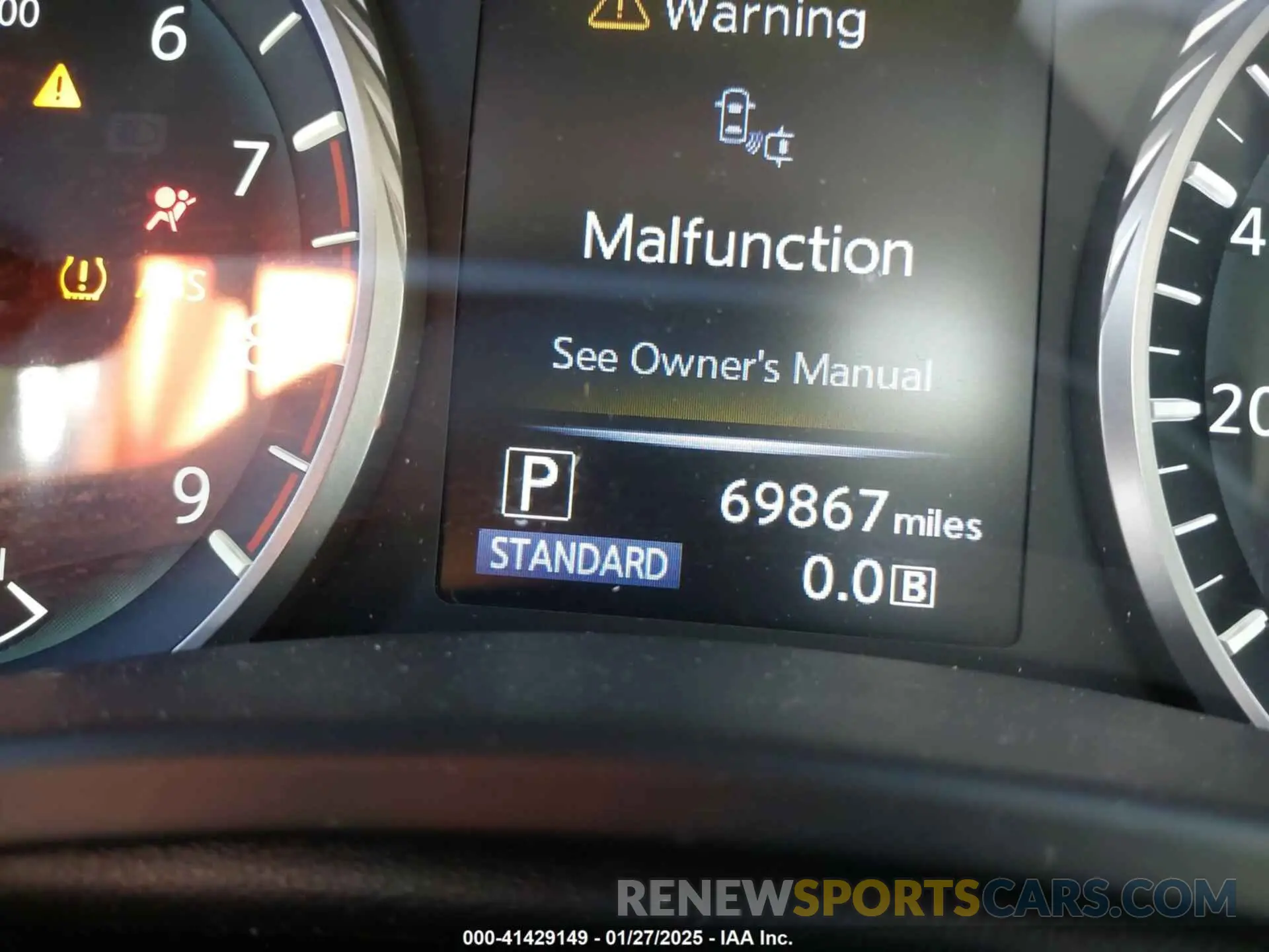 16 Photograph of a damaged car JN1EV7APXLM201187 INFINITI Q50 2020