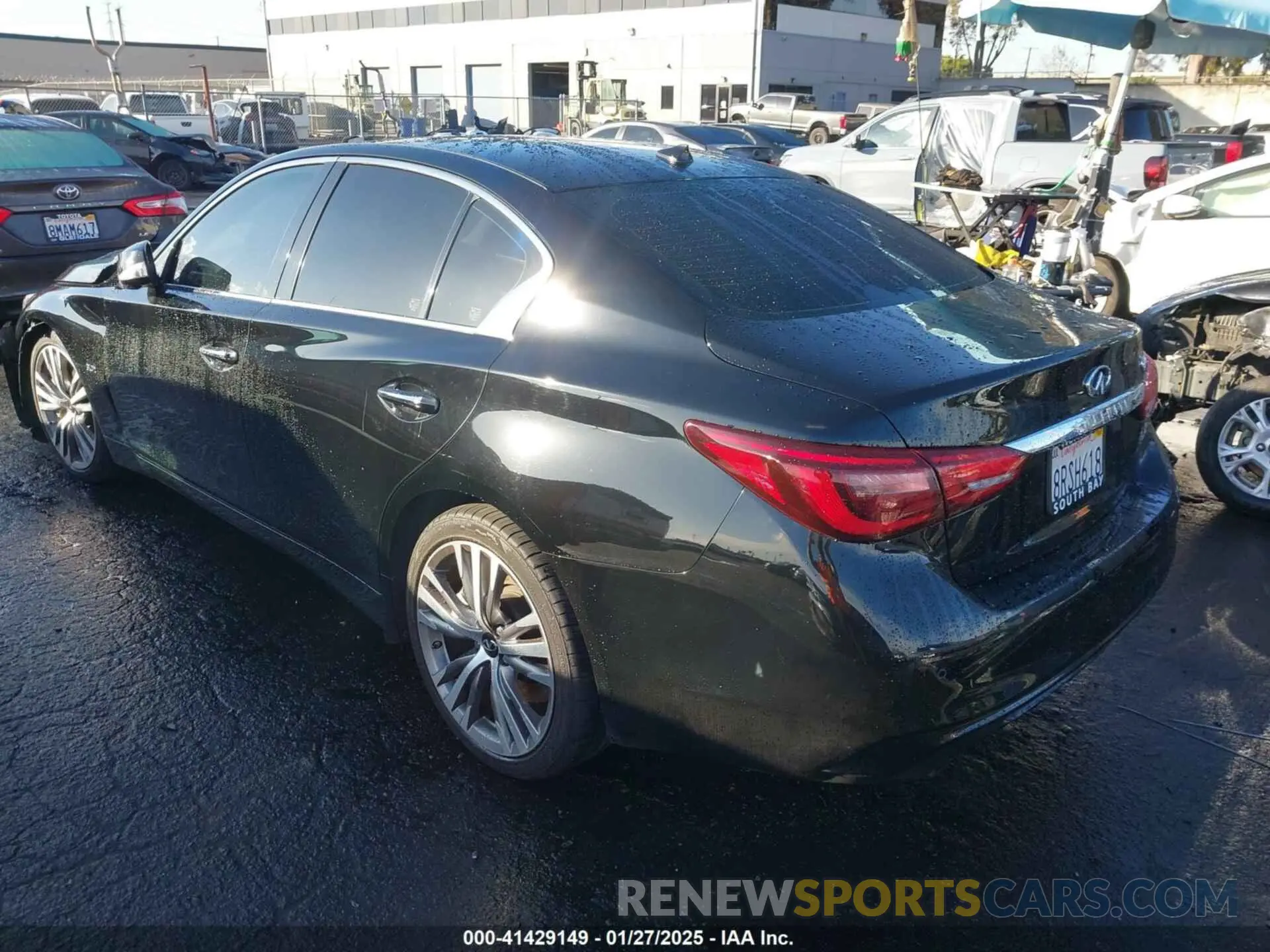 3 Photograph of a damaged car JN1EV7APXLM201187 INFINITI Q50 2020