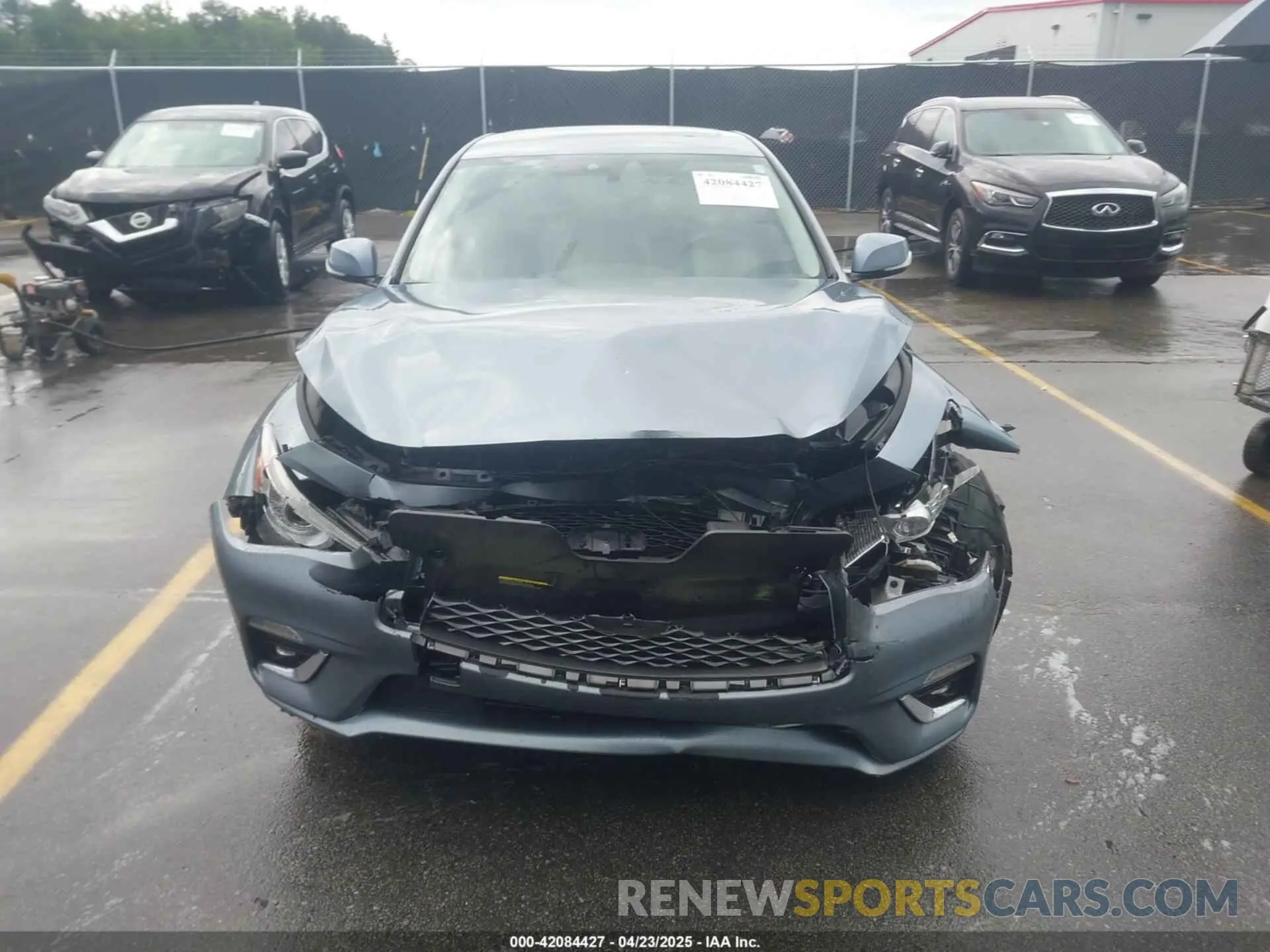 12 Photograph of a damaged car JN1EV7APXLM205739 INFINITI Q50 2020