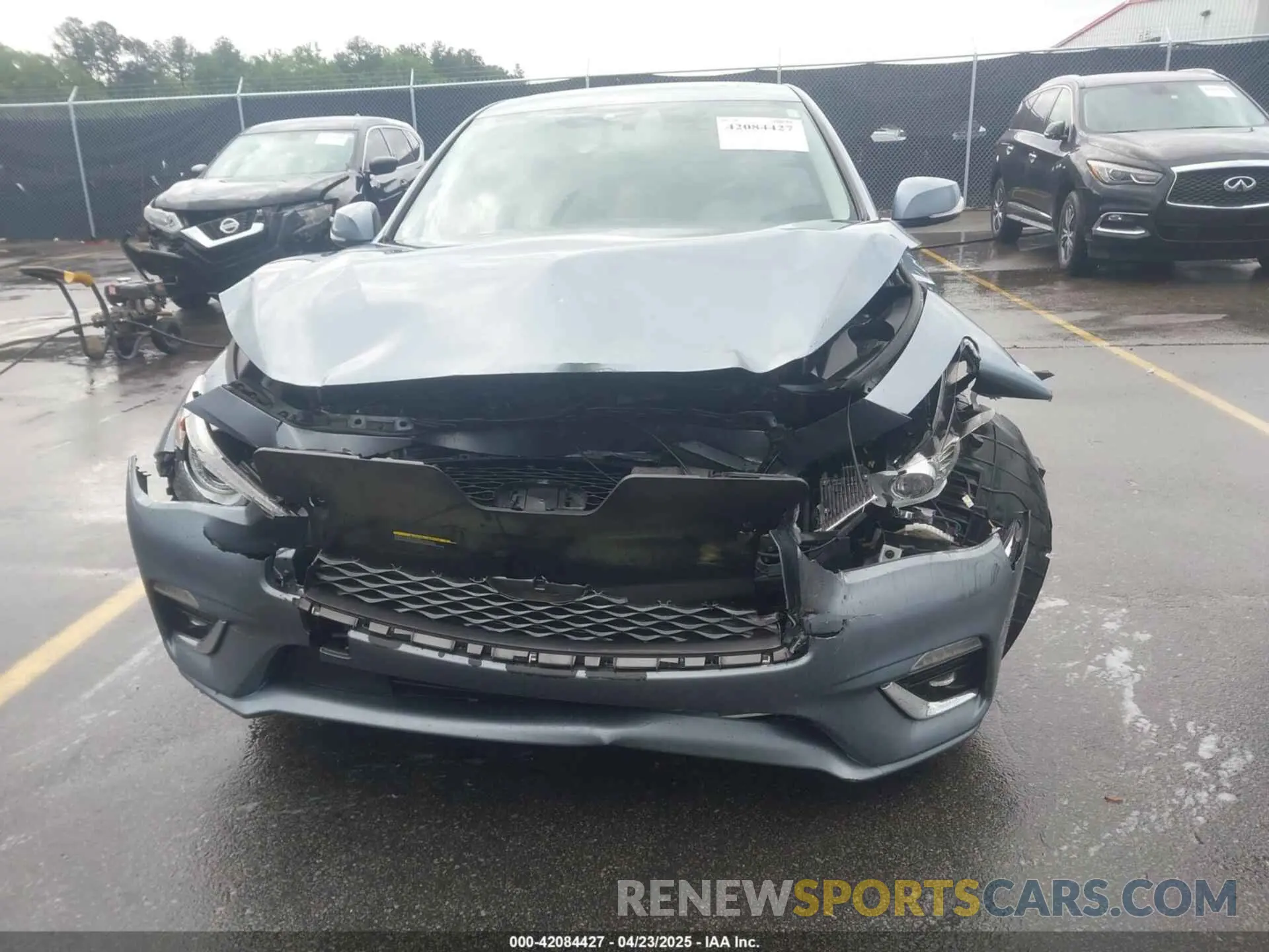 6 Photograph of a damaged car JN1EV7APXLM205739 INFINITI Q50 2020