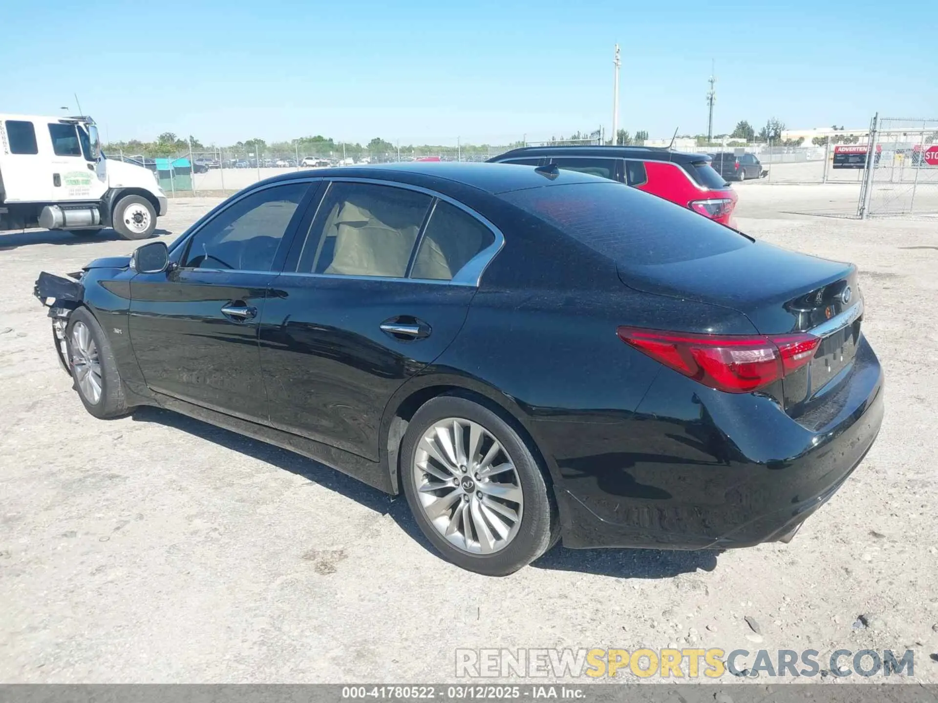3 Photograph of a damaged car JN1EV7APXLM206065 INFINITI Q50 2020