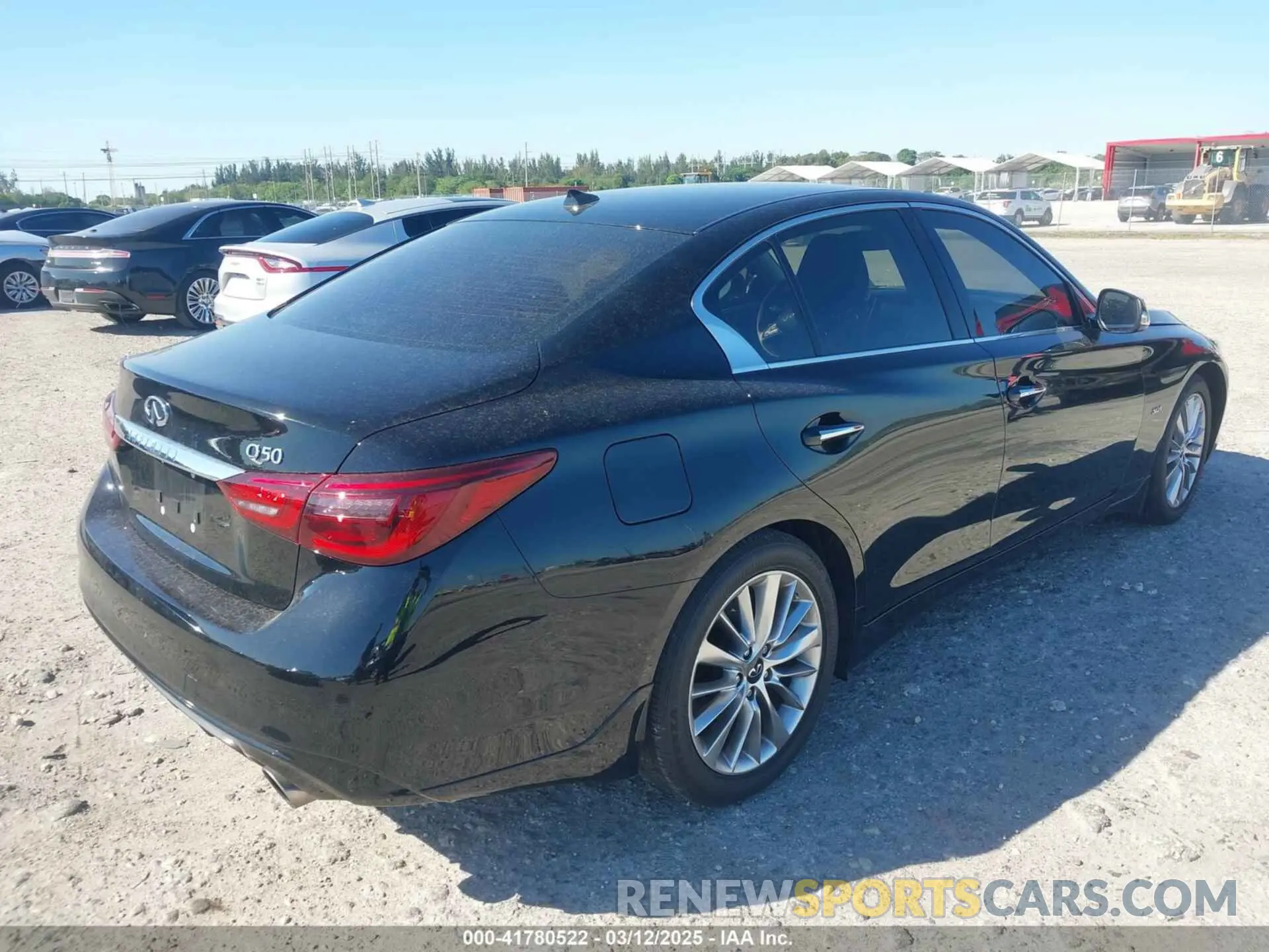 4 Photograph of a damaged car JN1EV7APXLM206065 INFINITI Q50 2020