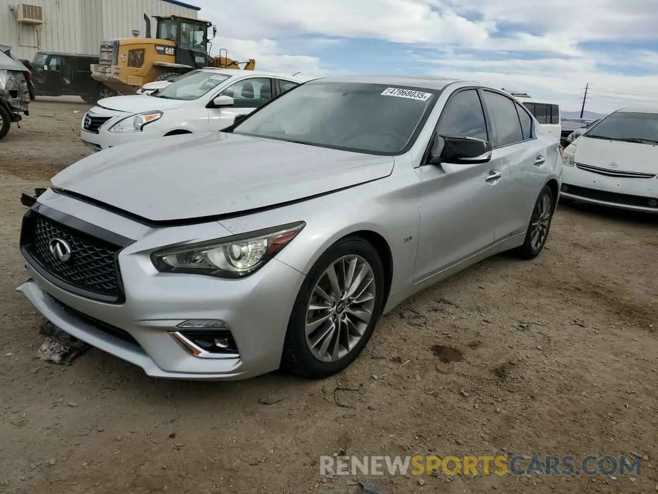1 Photograph of a damaged car JN1EV7APXLM206728 INFINITI Q50 2020
