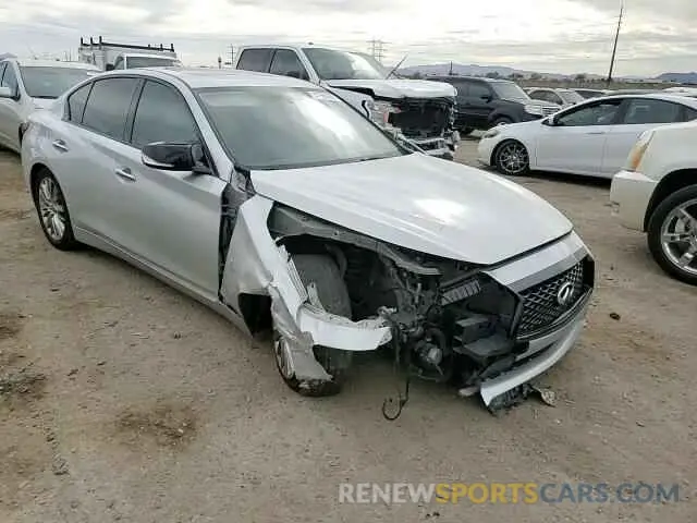 11 Photograph of a damaged car JN1EV7APXLM206728 INFINITI Q50 2020