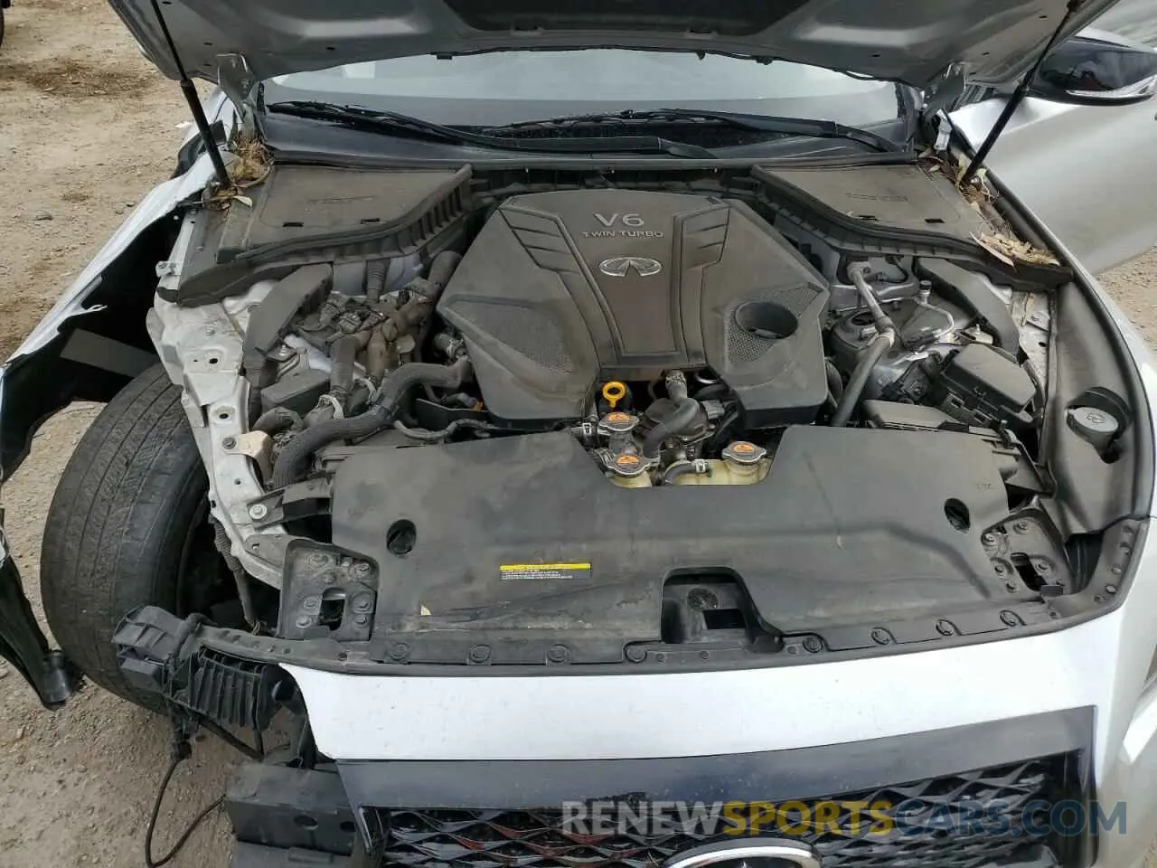12 Photograph of a damaged car JN1EV7APXLM206728 INFINITI Q50 2020