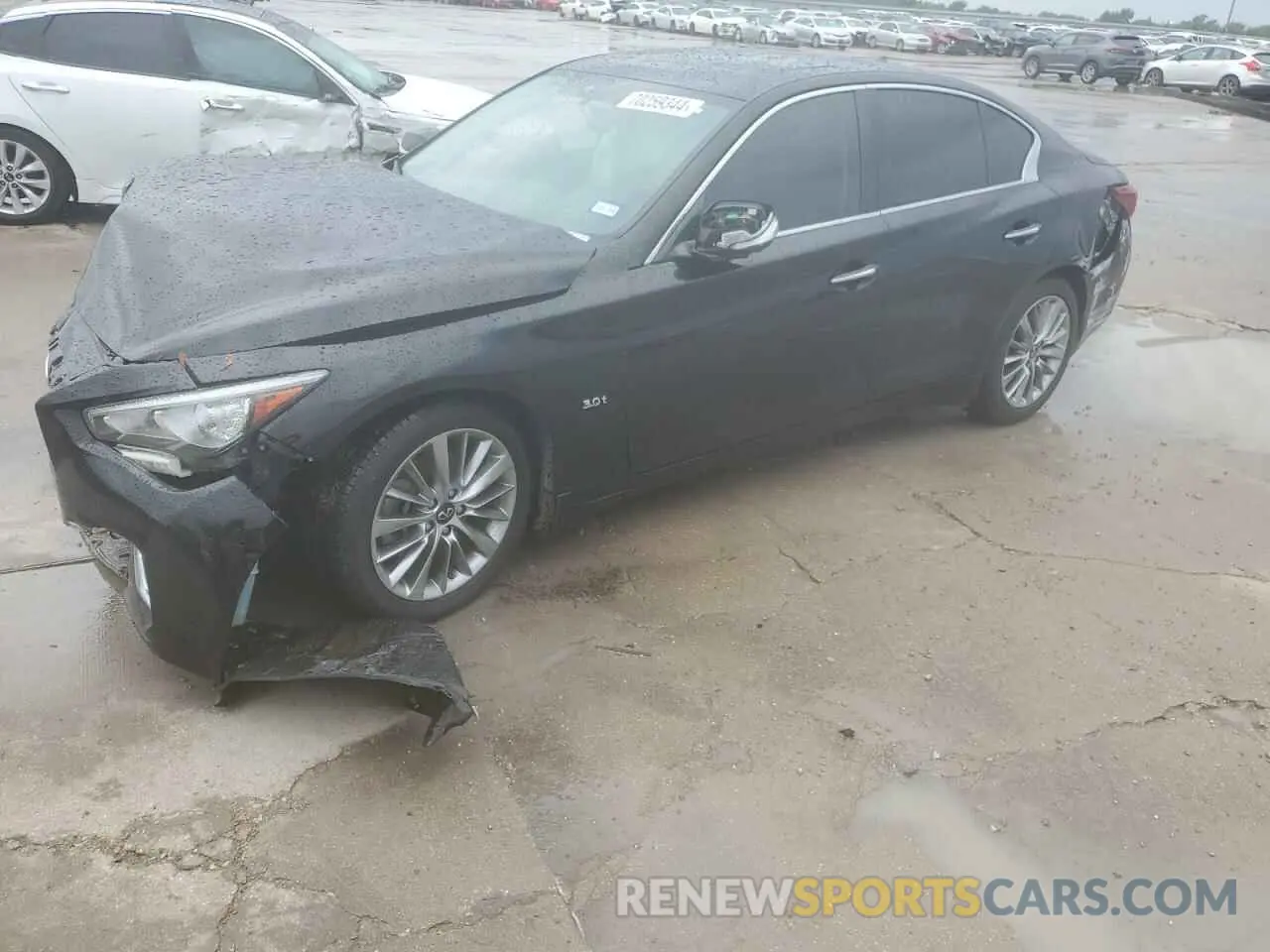 1 Photograph of a damaged car JN1EV7AR0LM253719 INFINITI Q50 2020