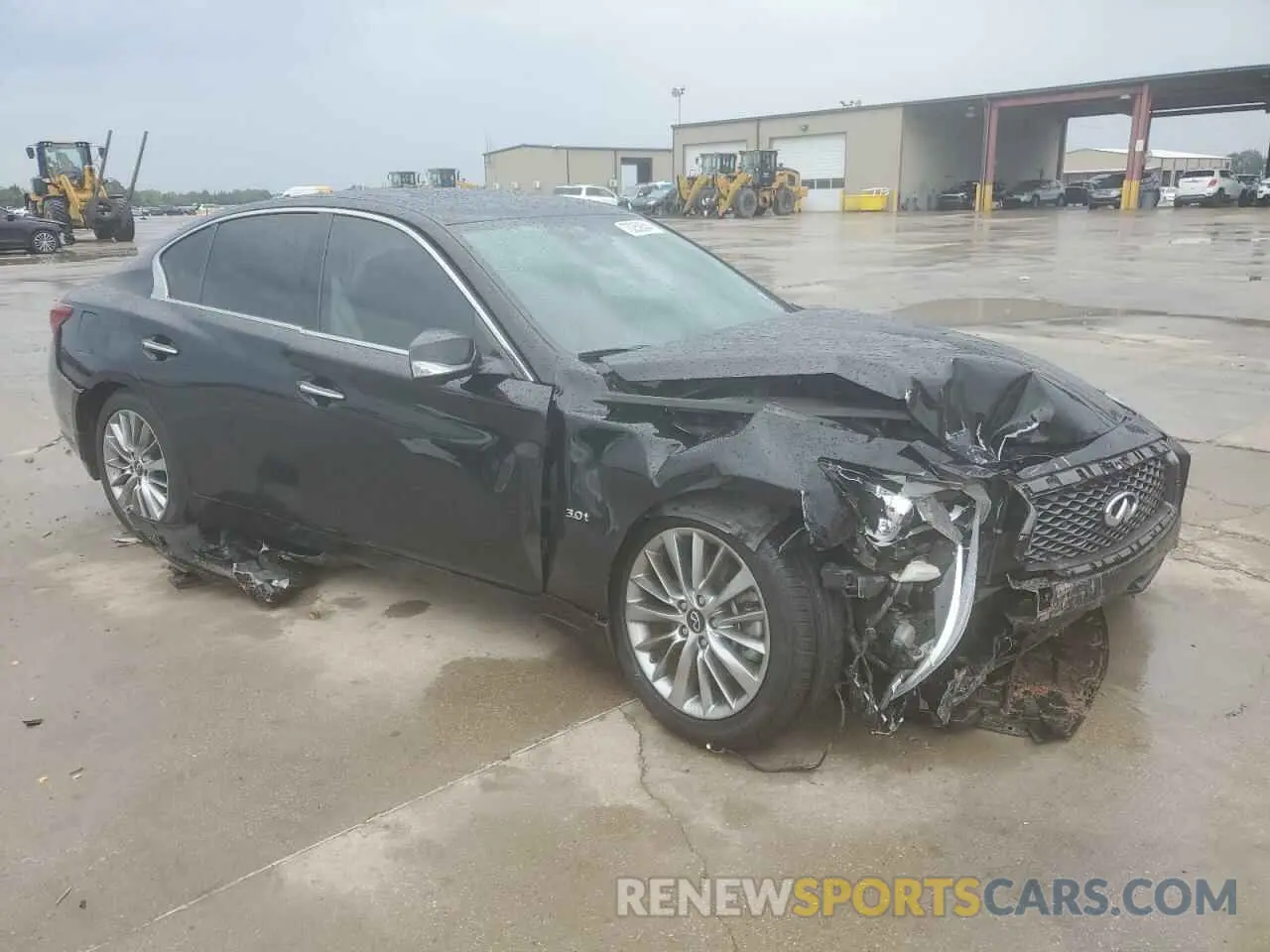 4 Photograph of a damaged car JN1EV7AR0LM253719 INFINITI Q50 2020