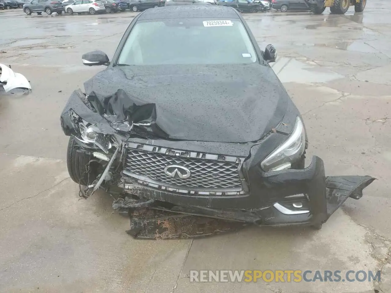 5 Photograph of a damaged car JN1EV7AR0LM253719 INFINITI Q50 2020