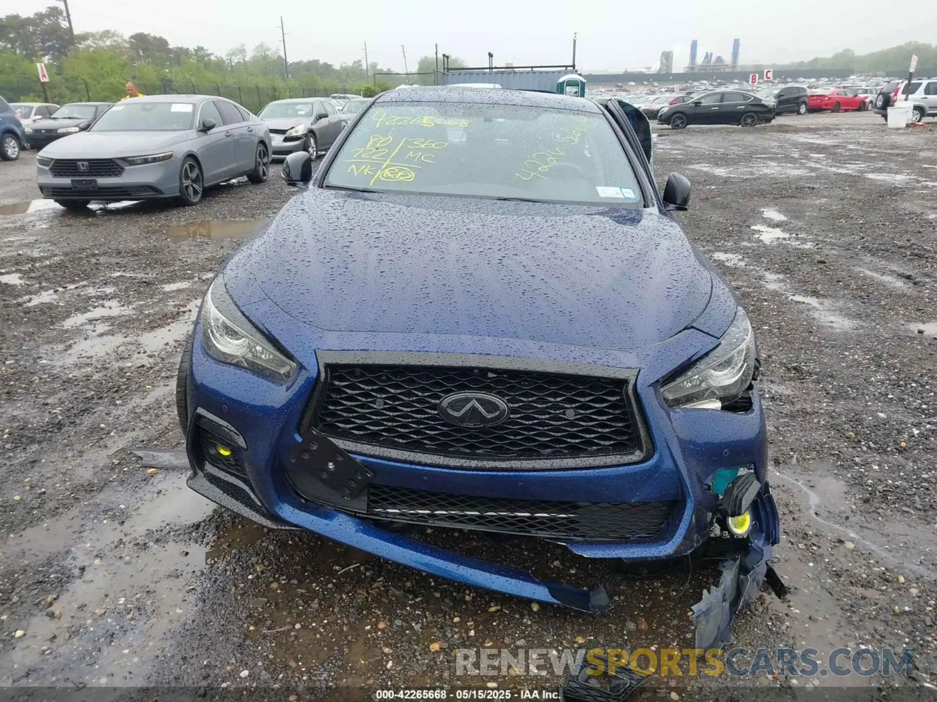 11 Photograph of a damaged car JN1EV7AR0LM256443 INFINITI Q50 2020