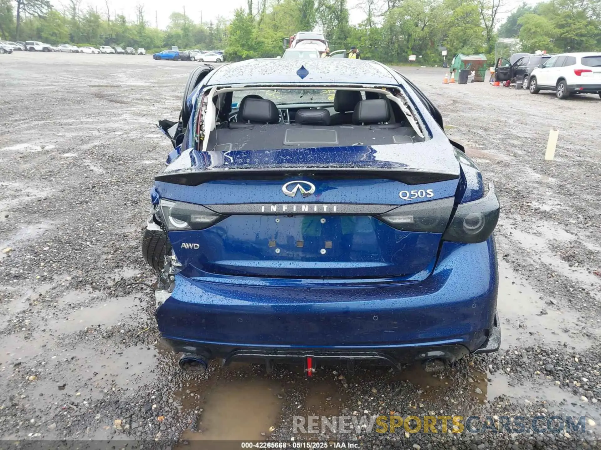 15 Photograph of a damaged car JN1EV7AR0LM256443 INFINITI Q50 2020