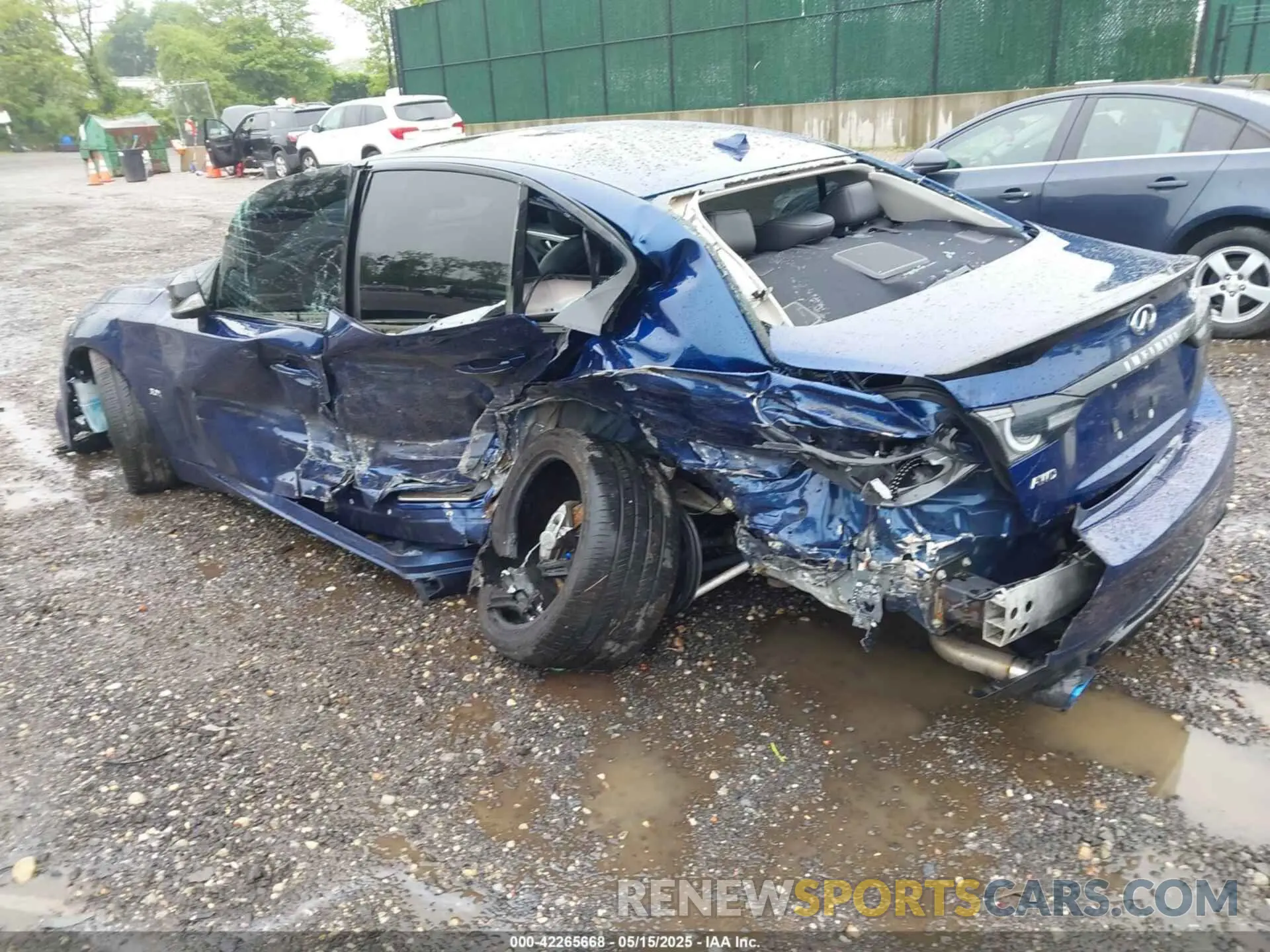 3 Photograph of a damaged car JN1EV7AR0LM256443 INFINITI Q50 2020
