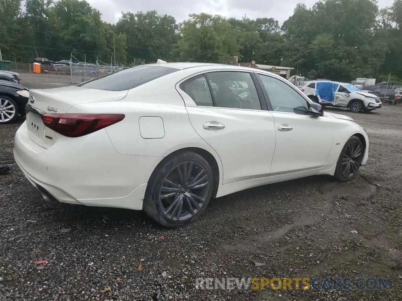 3 Photograph of a damaged car JN1EV7AR1LM254054 INFINITI Q50 2020
