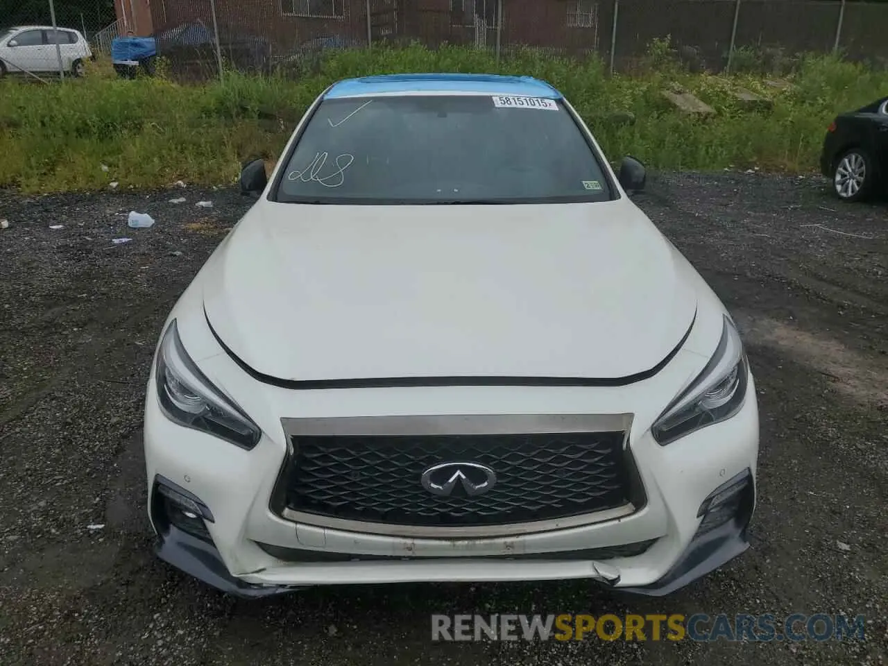 5 Photograph of a damaged car JN1EV7AR1LM254054 INFINITI Q50 2020