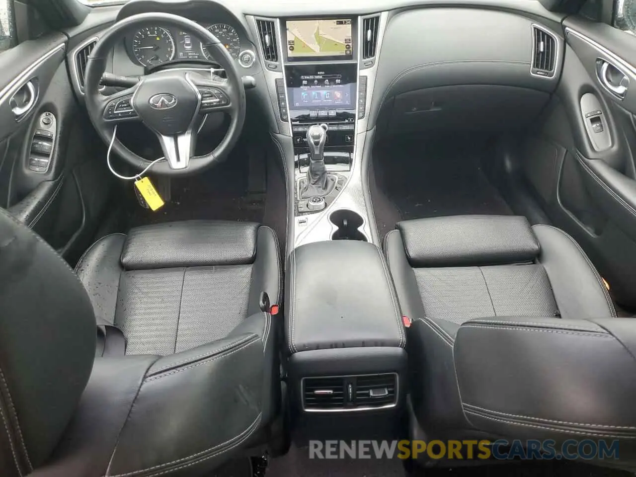 8 Photograph of a damaged car JN1EV7AR1LM254054 INFINITI Q50 2020