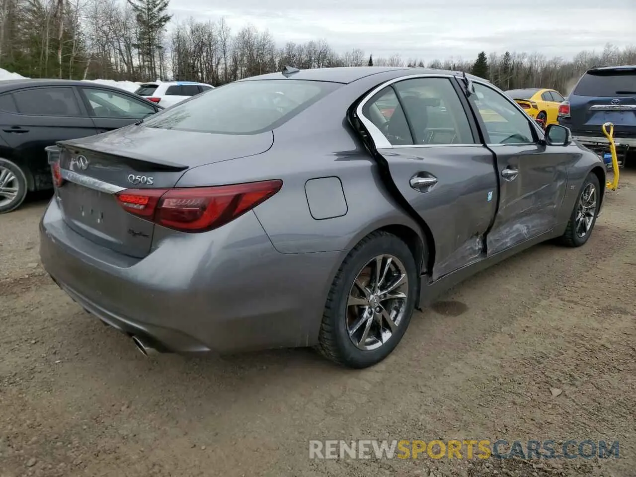 3 Photograph of a damaged car JN1EV7AR1LM254779 INFINITI Q50 2020