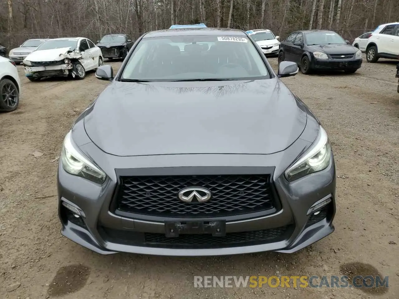5 Photograph of a damaged car JN1EV7AR1LM254779 INFINITI Q50 2020