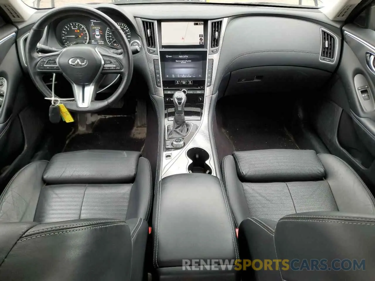 8 Photograph of a damaged car JN1EV7AR1LM254779 INFINITI Q50 2020