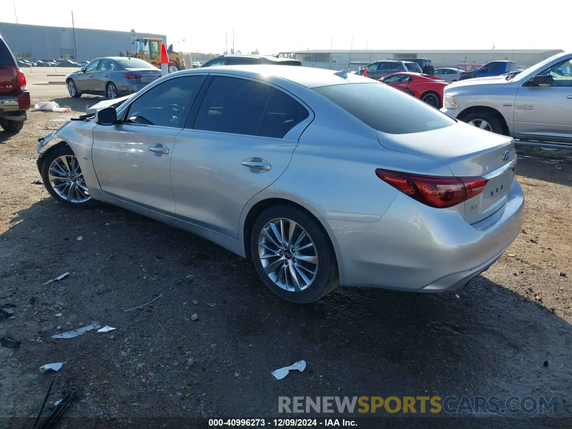 3 Photograph of a damaged car JN1EV7AR1LM255608 INFINITI Q50 2020