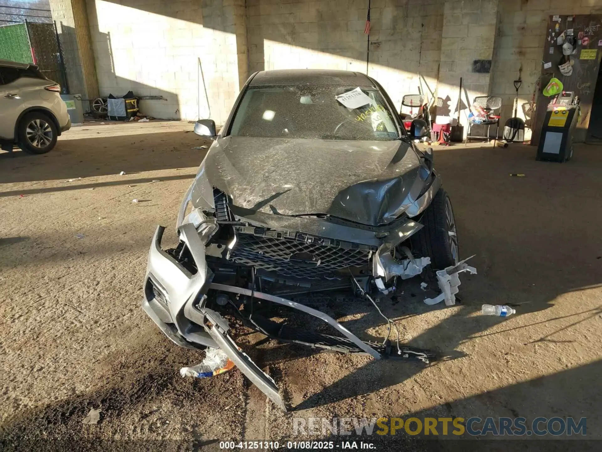 12 Photograph of a damaged car JN1EV7AR2LM252815 INFINITI Q50 2020