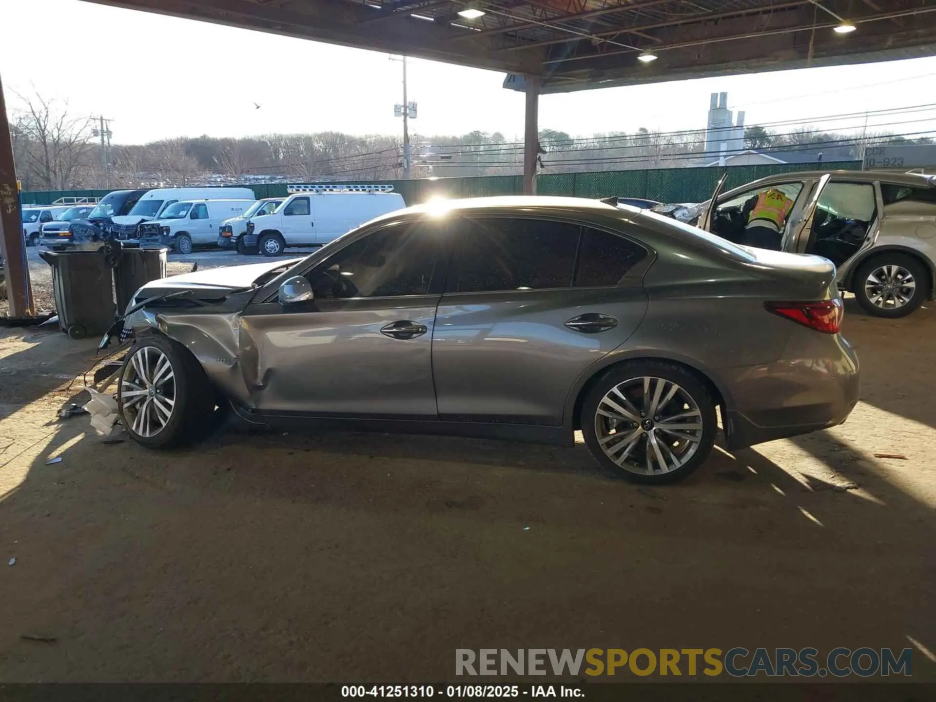 14 Photograph of a damaged car JN1EV7AR2LM252815 INFINITI Q50 2020