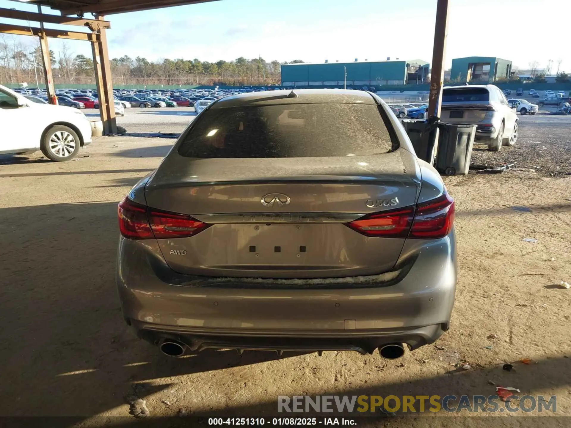 16 Photograph of a damaged car JN1EV7AR2LM252815 INFINITI Q50 2020