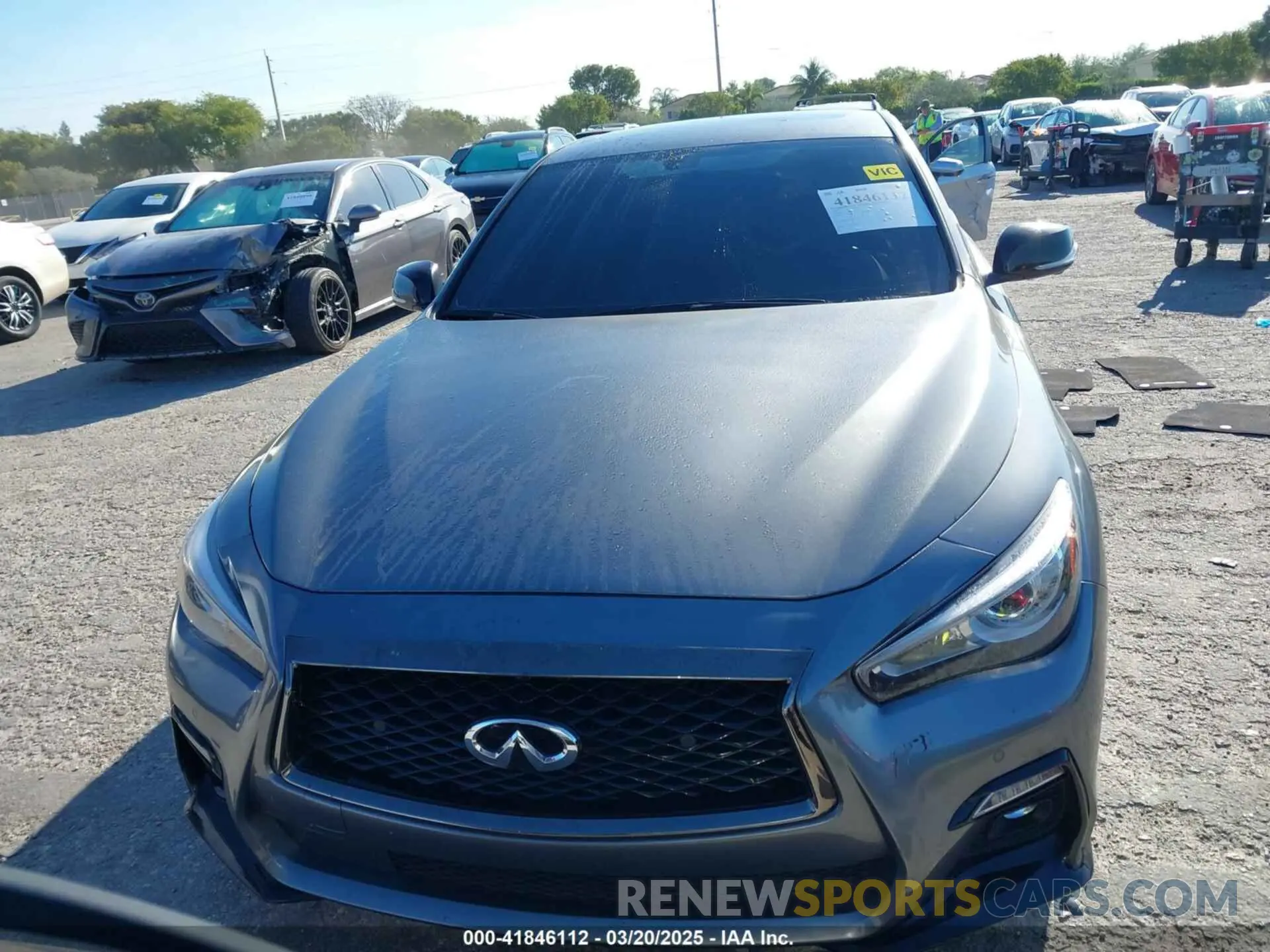 12 Photograph of a damaged car JN1EV7AR2LM253964 INFINITI Q50 2020