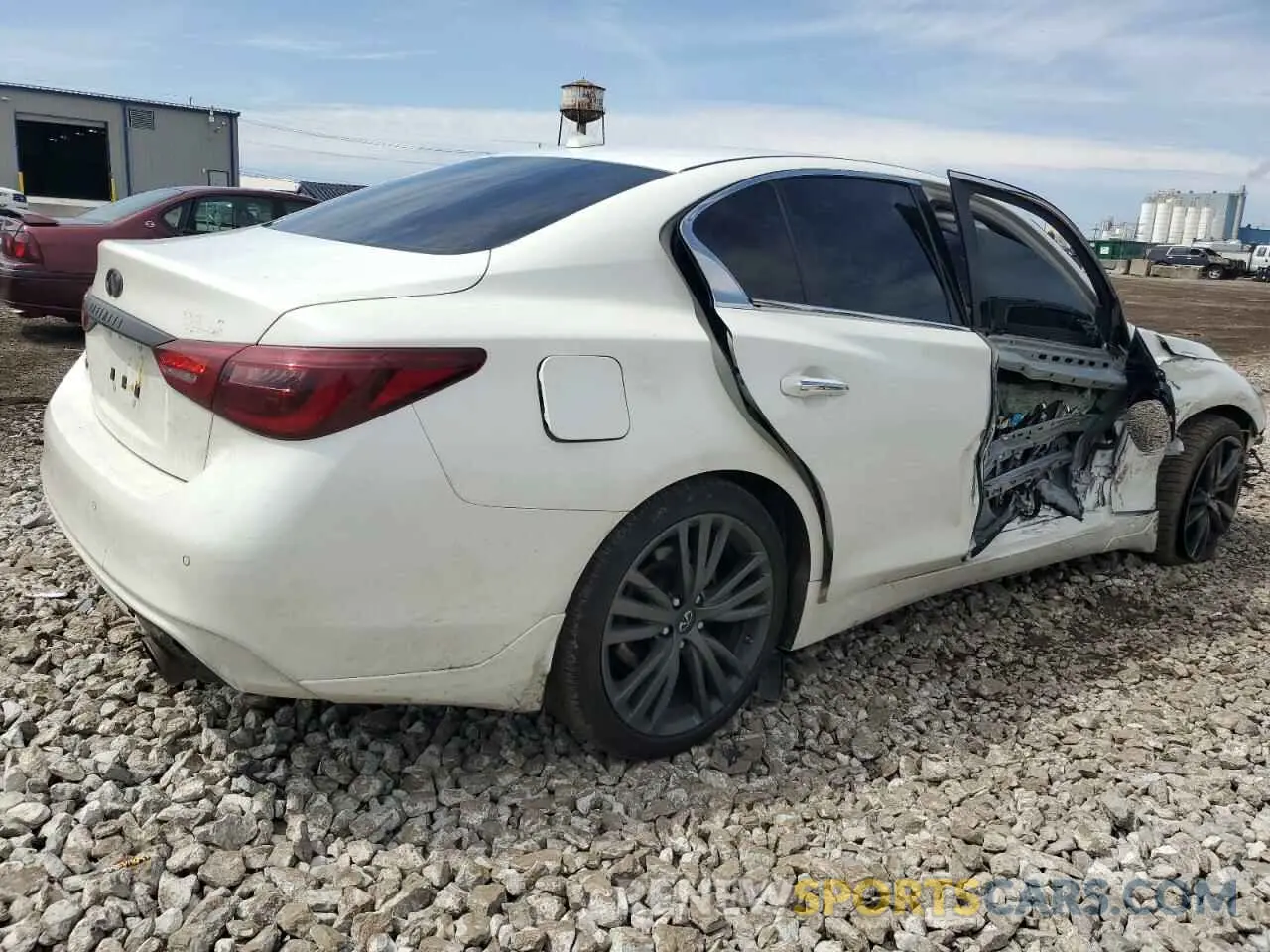 3 Photograph of a damaged car JN1EV7AR2LM254113 INFINITI Q50 2020