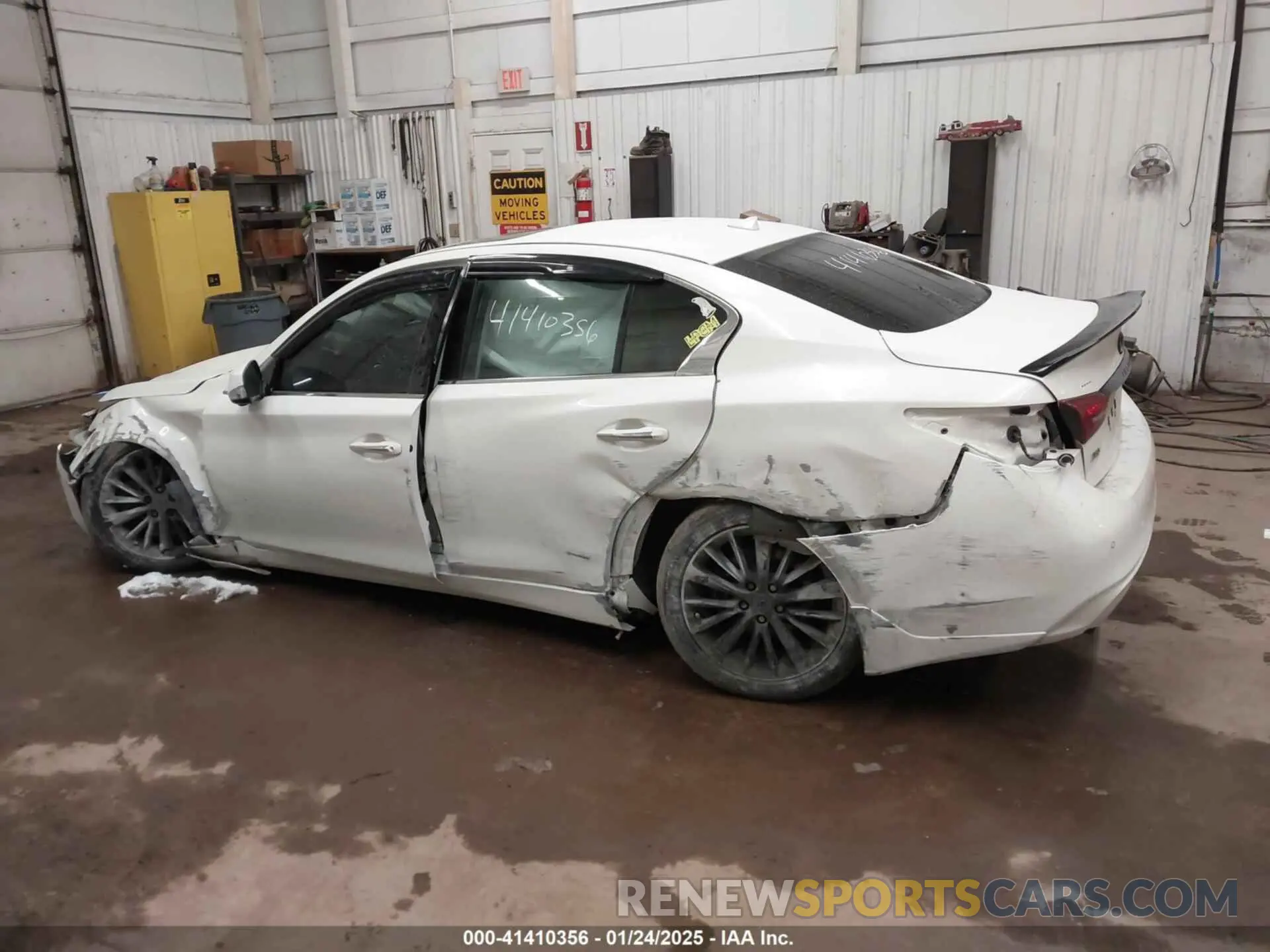 13 Photograph of a damaged car JN1EV7AR2LM254788 INFINITI Q50 2020