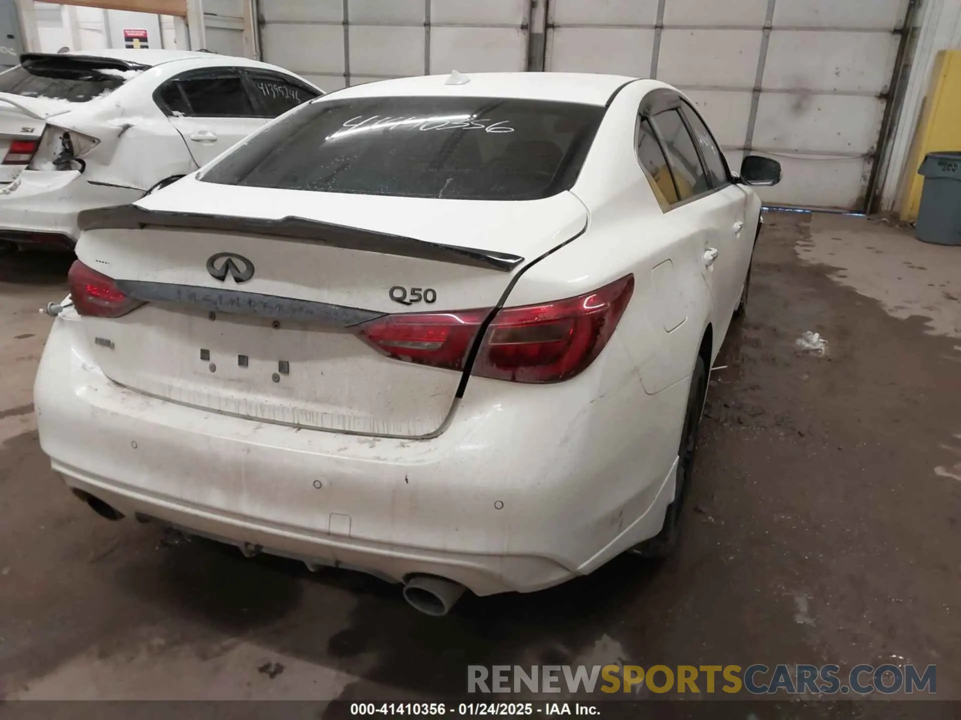 4 Photograph of a damaged car JN1EV7AR2LM254788 INFINITI Q50 2020