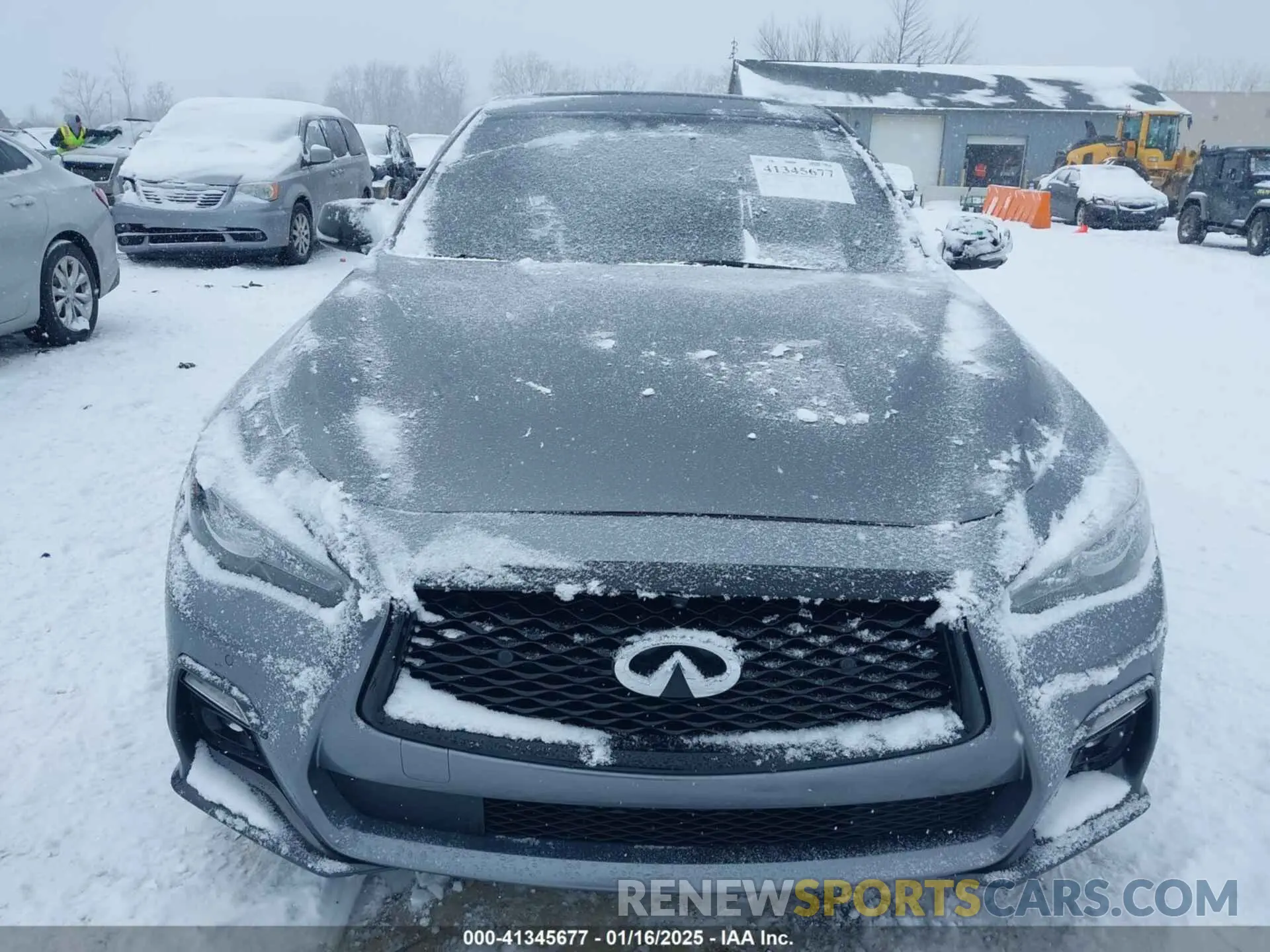 12 Photograph of a damaged car JN1EV7AR3LM250765 INFINITI Q50 2020