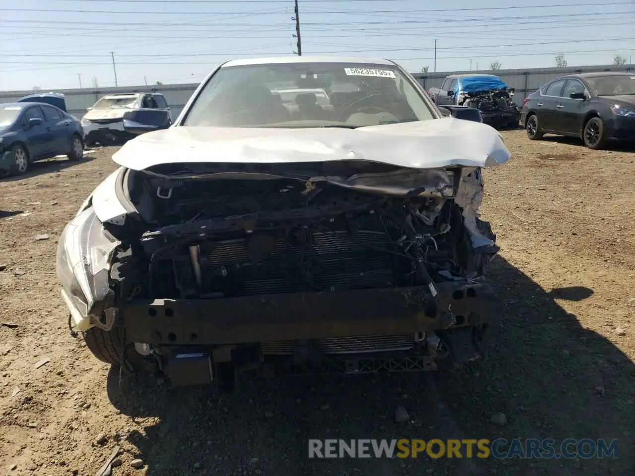 5 Photograph of a damaged car JN1EV7AR3LM253536 INFINITI Q50 2020