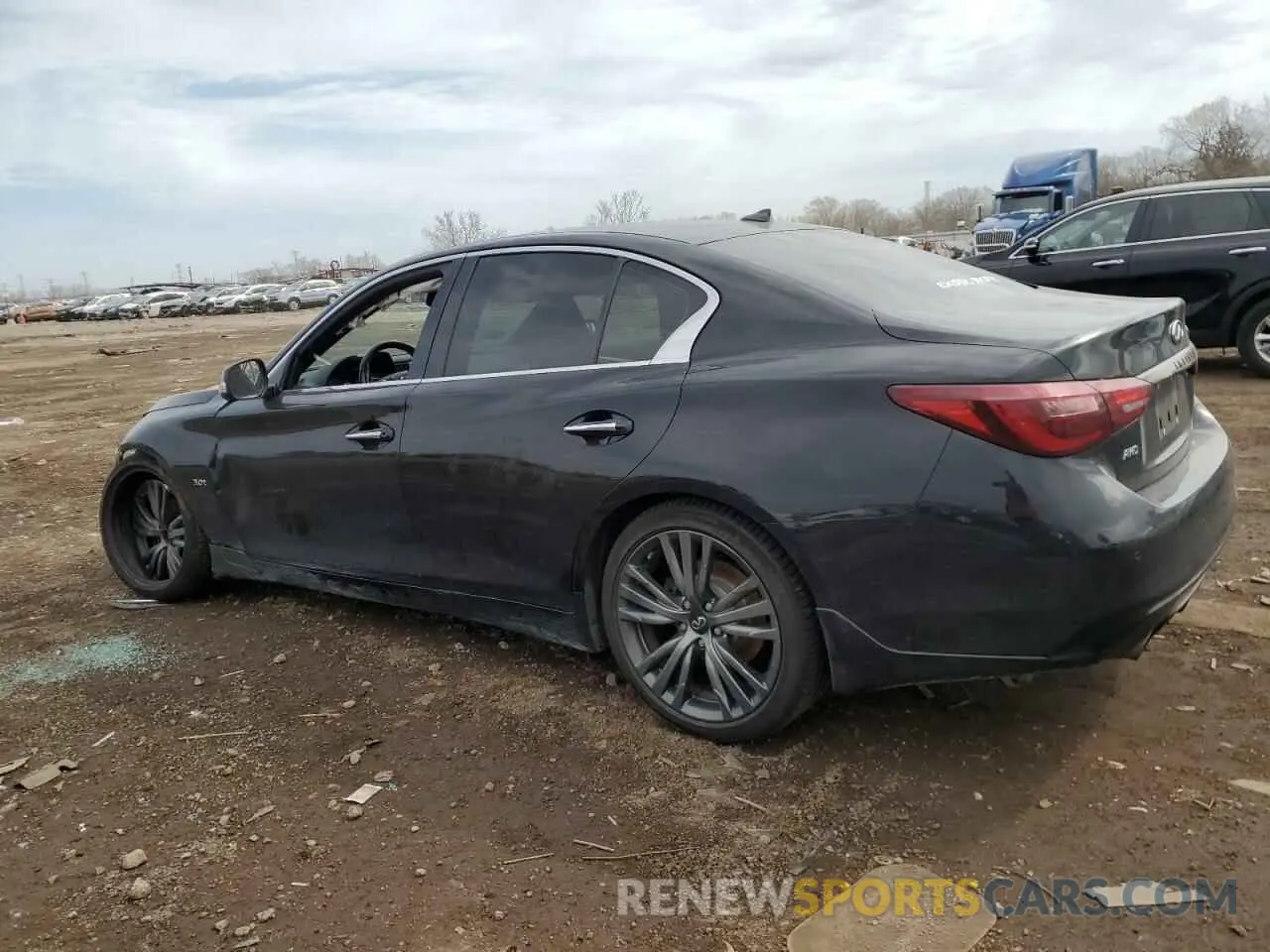 2 Photograph of a damaged car JN1EV7AR3LM253780 INFINITI Q50 2020